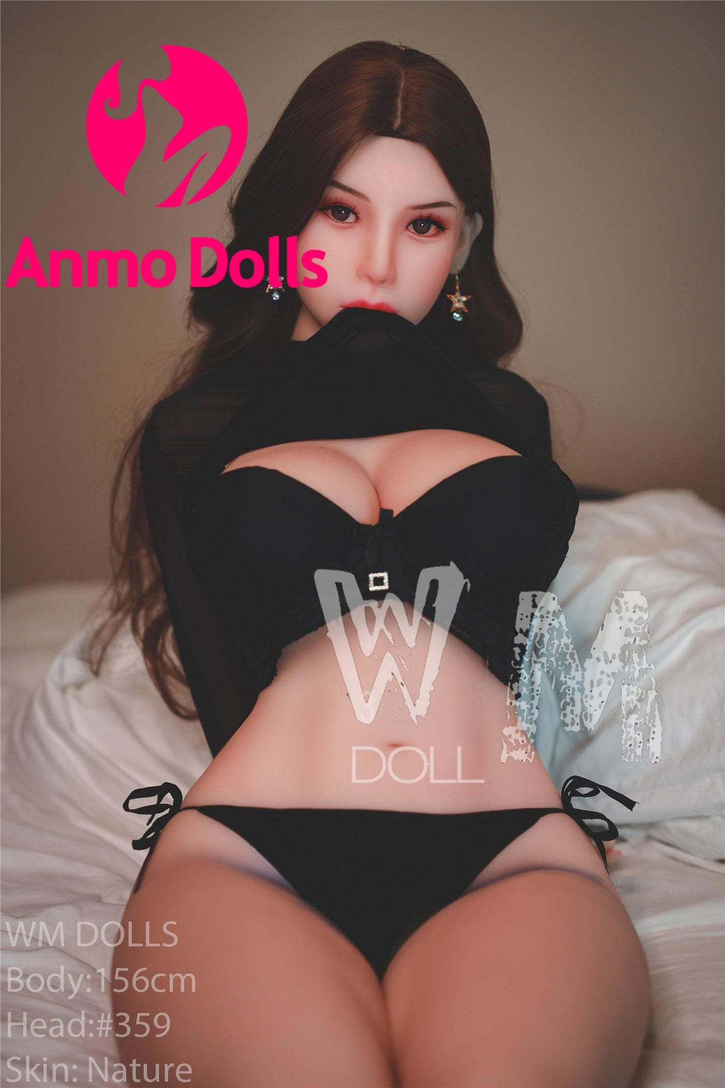 Aniya - Hot Asian Sex Doll with short hair - TPE Sex Doll by Anmodolls