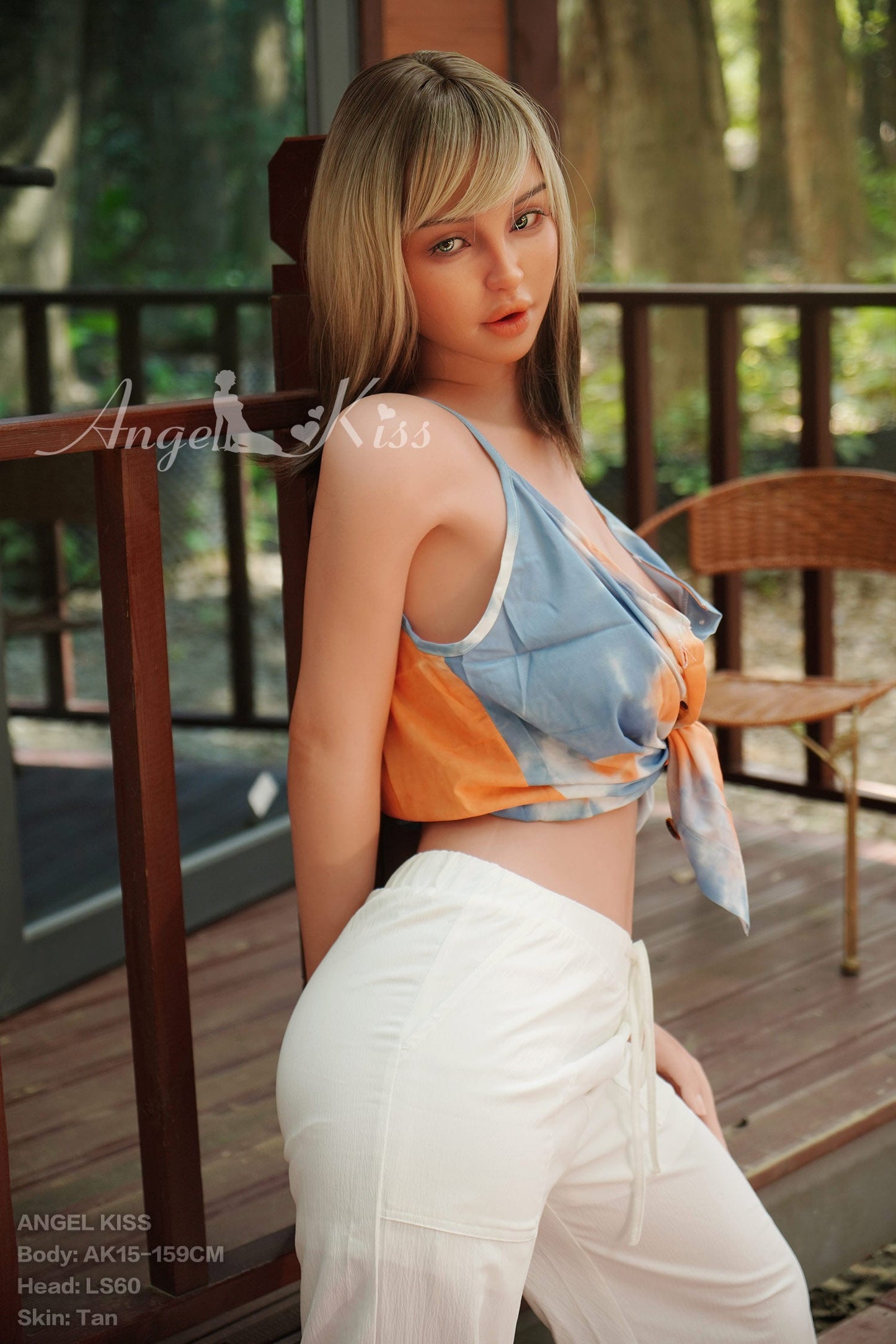 Juliana- AK159cm+LS#60 Soft Silicone new sexy lip Sex Love Doll Anmodolls Angelkisslovedoll - Silicone
