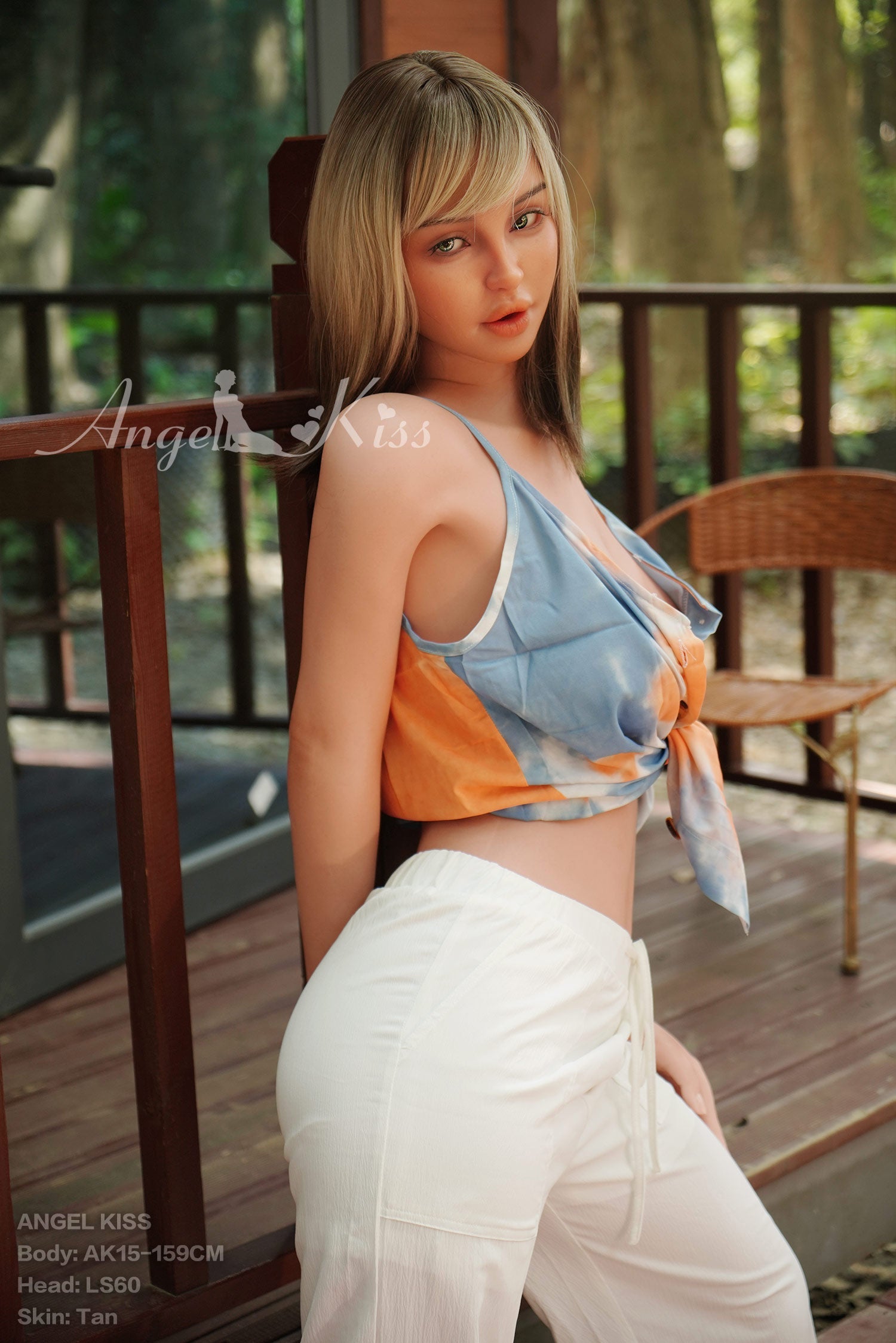 Juliana- AK159cm+LS#60 Soft Silicone new sexy lip Sex Love Doll Anmodolls Angelkisslovedoll - Silicone