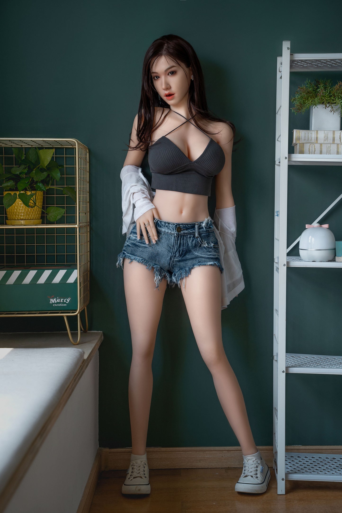 #545 G-Cup 160cm Deep Throat Silicone Doll by OrangeIn: A premium love doll designed for realism and quality. Perfect choice for those seeking an intimate companion.