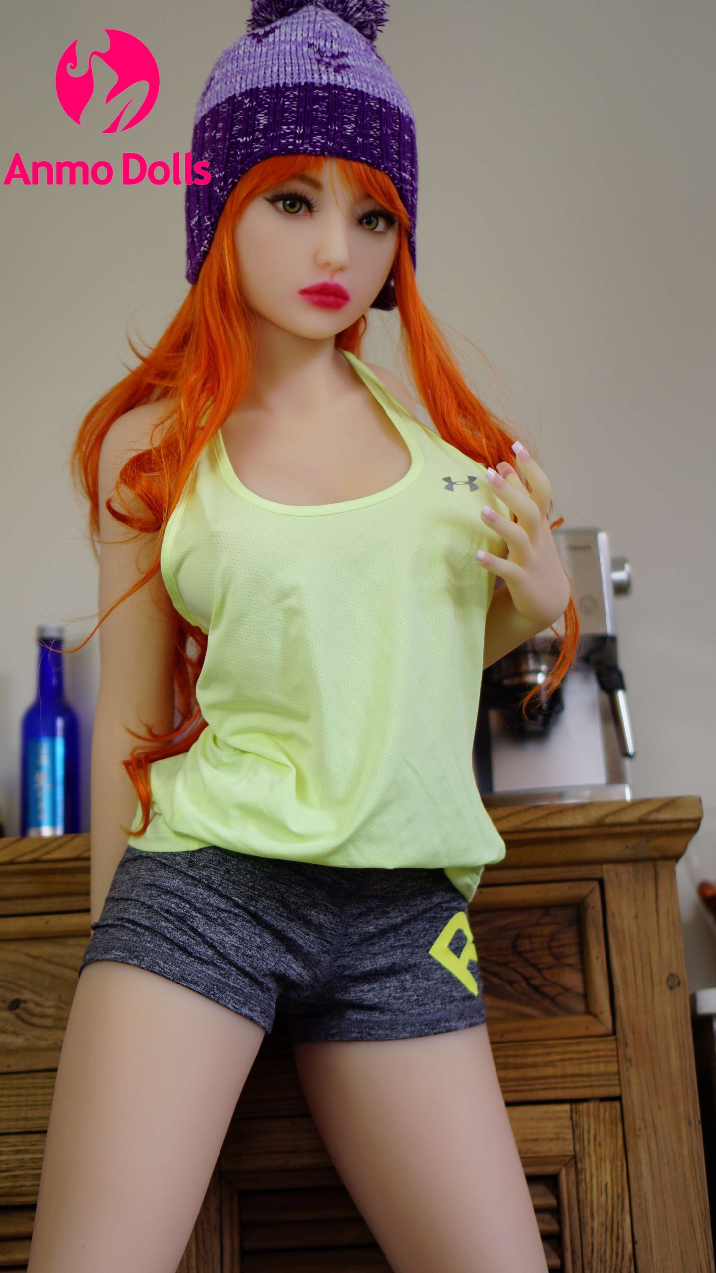 Susie - Teen Sex Doll with a cap Anmodolls Piper Doll