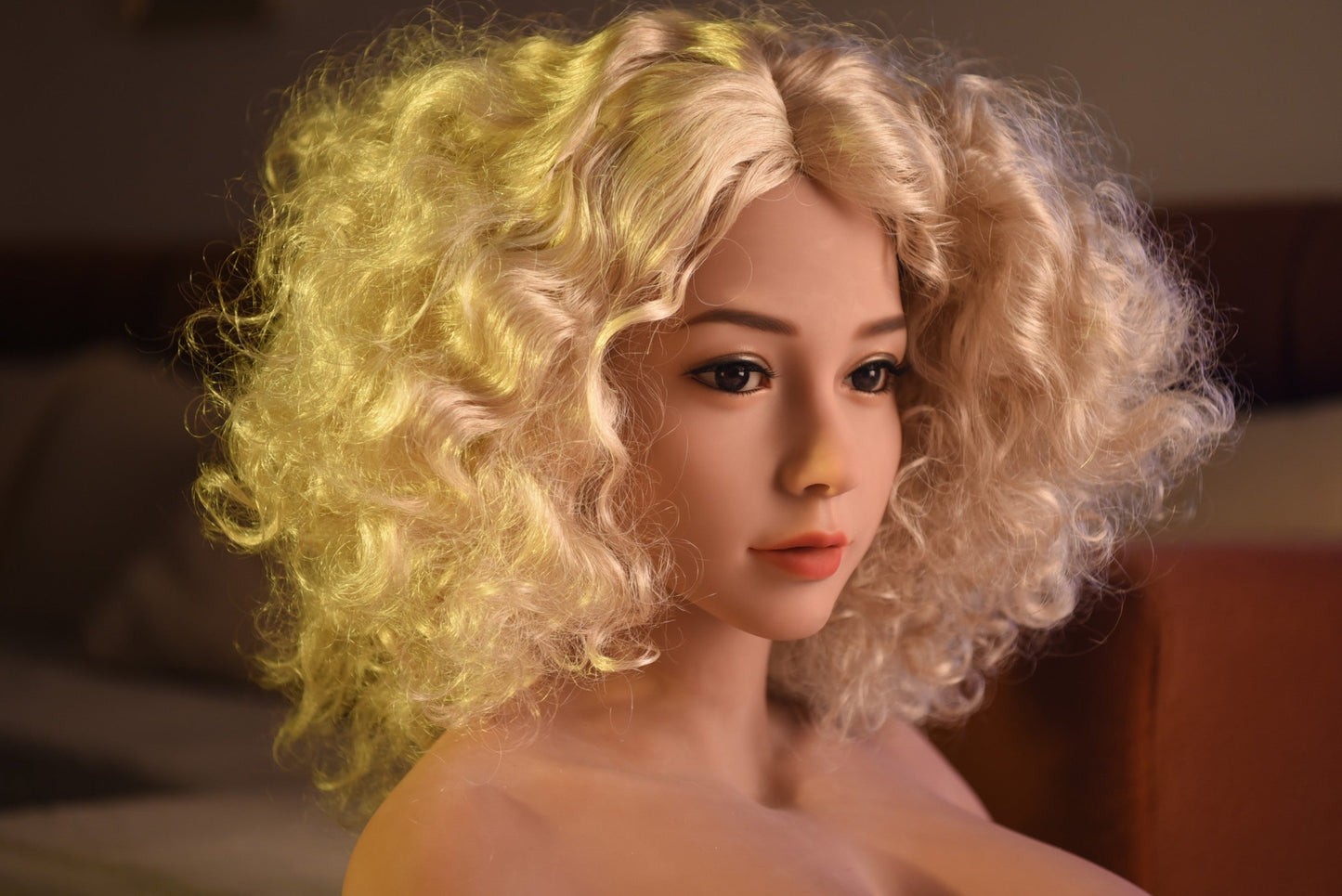 Experience Pleasure with Poppie: The Exquisite 161cm JS Sex Doll with a Hot Body and Gorgeous Curly Blond Hair Anmodolls JS Dolls