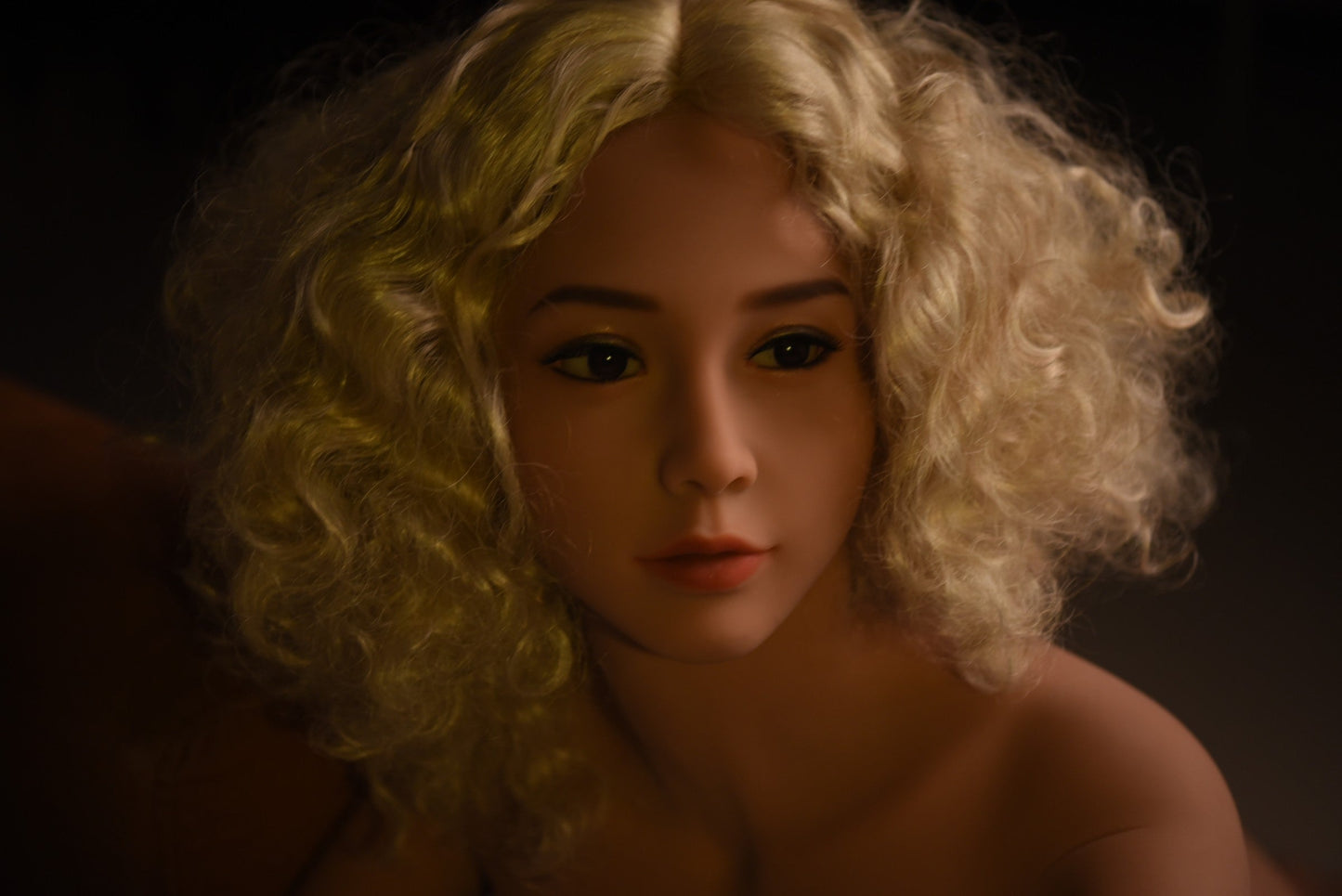 Experience Pleasure with Poppie: The Exquisite 161cm JS Sex Doll with a Hot Body and Gorgeous Curly Blond Hair Anmodolls JS Dolls