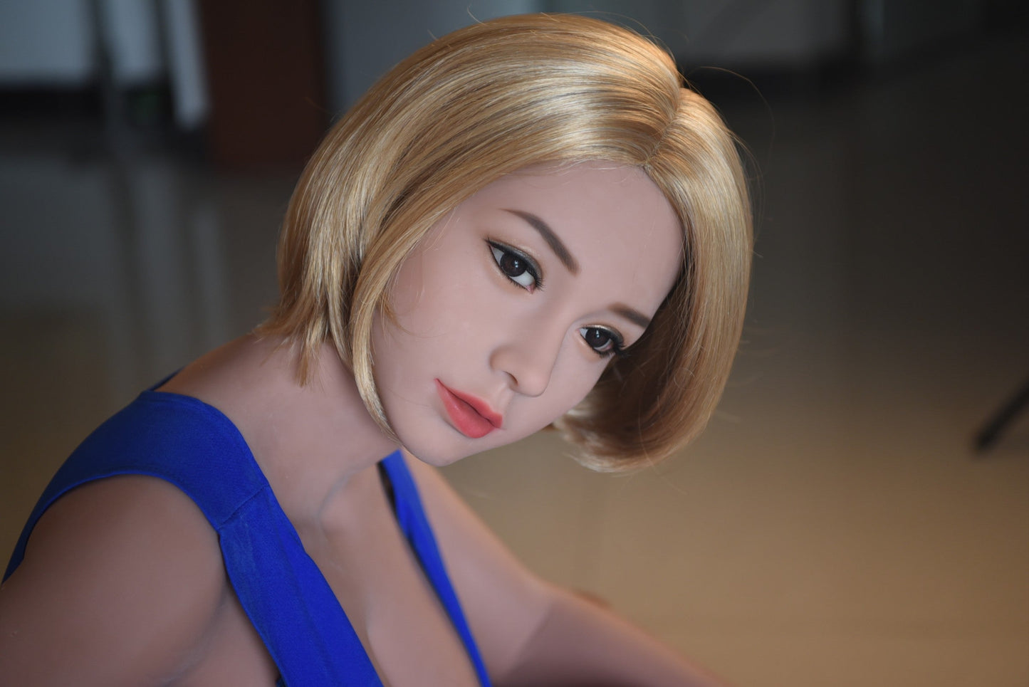 Experience Pleasure with Poppie: The Exquisite 161cm JS Sex Doll with a Hot Body and Gorgeous Curly Blond Hair Anmodolls JS Dolls