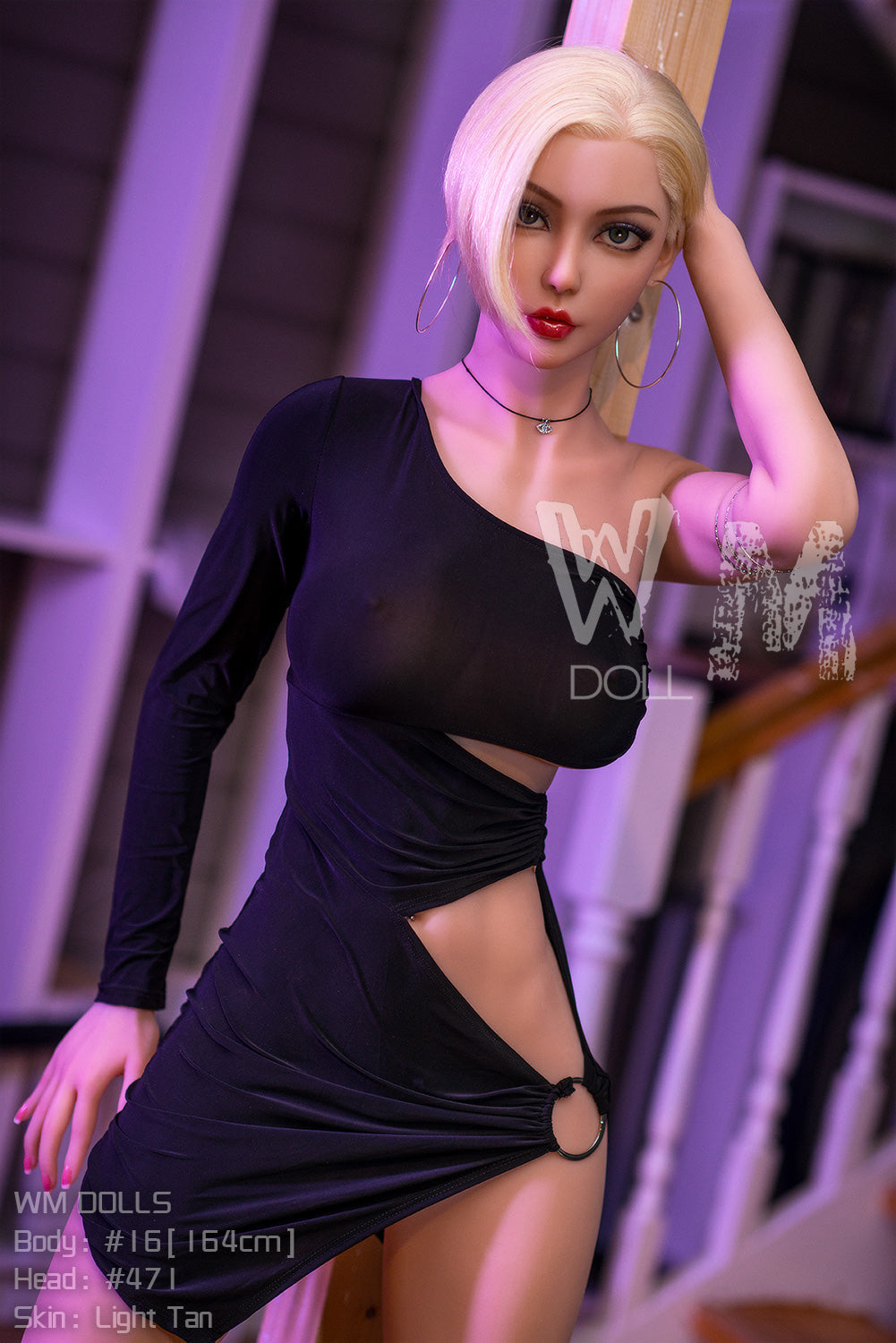 wm-164cm-16-evangeline - High-quality realistic doll, USA love doll, Europe sex dolls