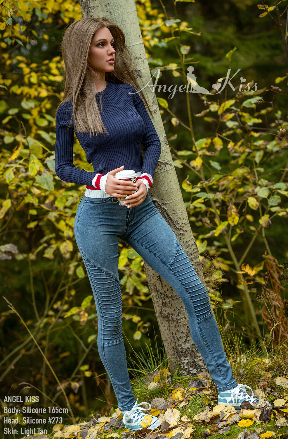 Hannela - AK165cm+S#273 (B) Beauty exposes wonderful ketone body during a forest trip Anmodolls Angelkisslovedoll - Silicone
