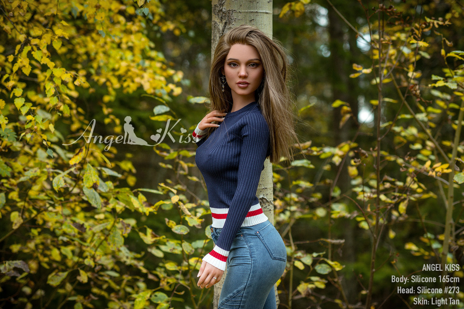 Hannela - AK165cm+S#273 (B) Beauty exposes wonderful ketone body during a forest trip Anmodolls Angelkisslovedoll - Silicone