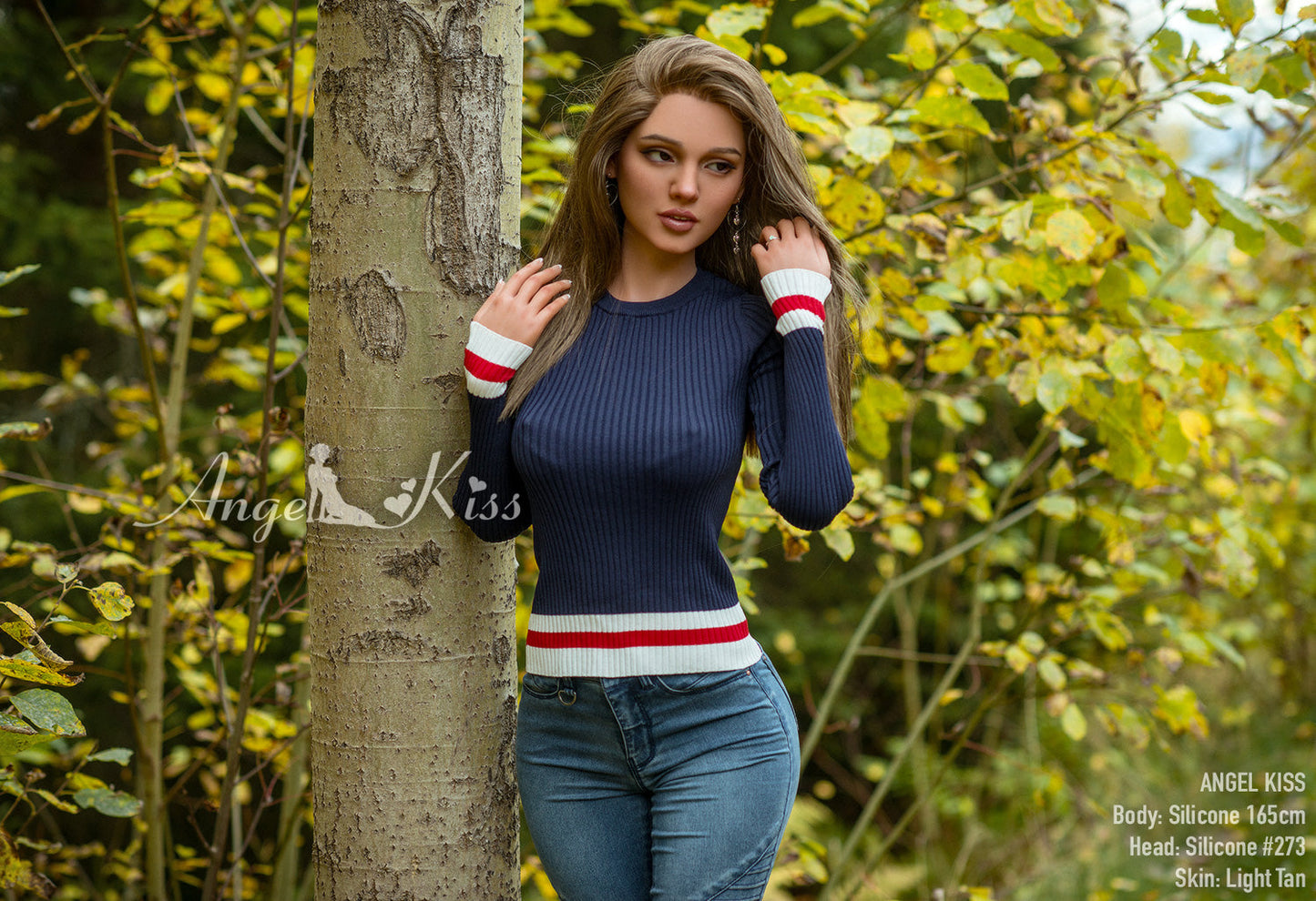 Hannela - AK165cm+S#273 (B) Beauty exposes wonderful ketone body during a forest trip Anmodolls Angelkisslovedoll - Silicone
