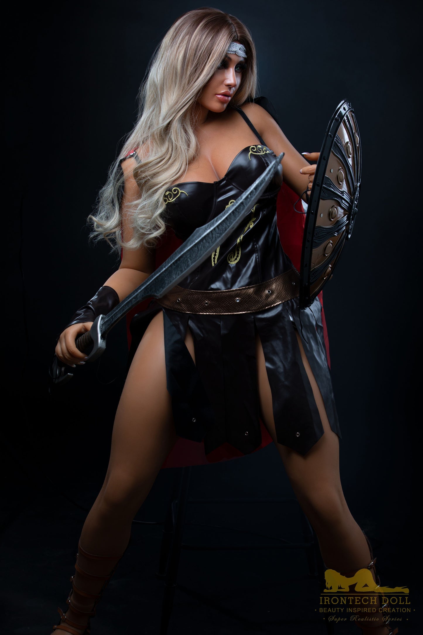 Irontech 164cm Silicone - durable sex doll, sex doll - Hedy Warrior - High-Quality Image of Irontech 164cm Silicone