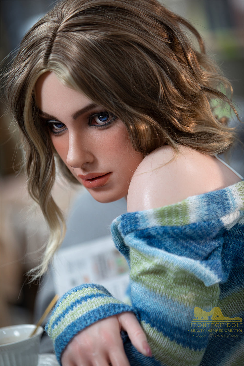 Irontech 152cm Silicone - authentic love doll, realistic doll - Luna - High-Quality Image of Irontech 152cm Silicone