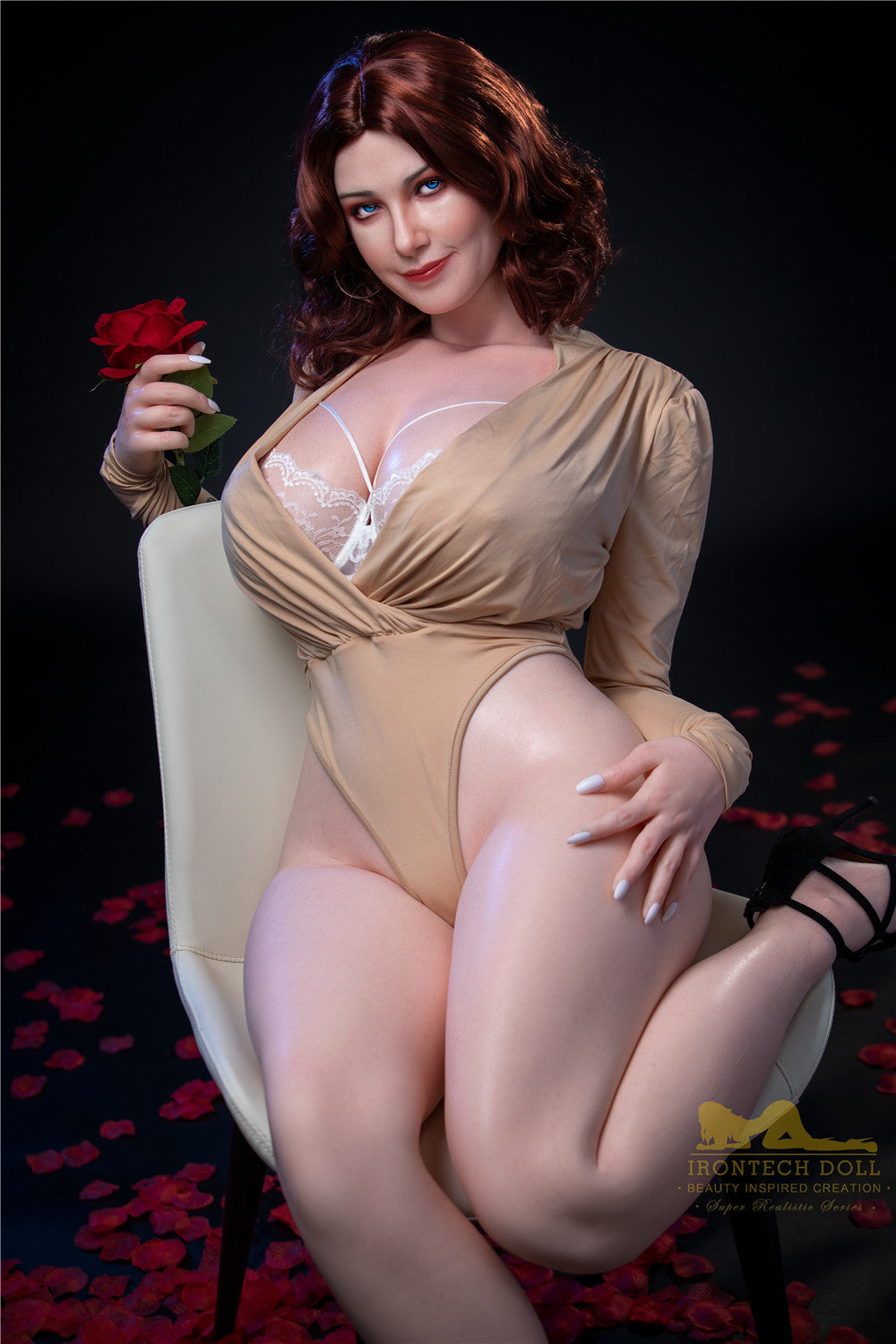Irontech 160cm Silicone - Europe love dolls, affordable sex doll - Carmel - High-Quality Image of Irontech 160cm Silicone