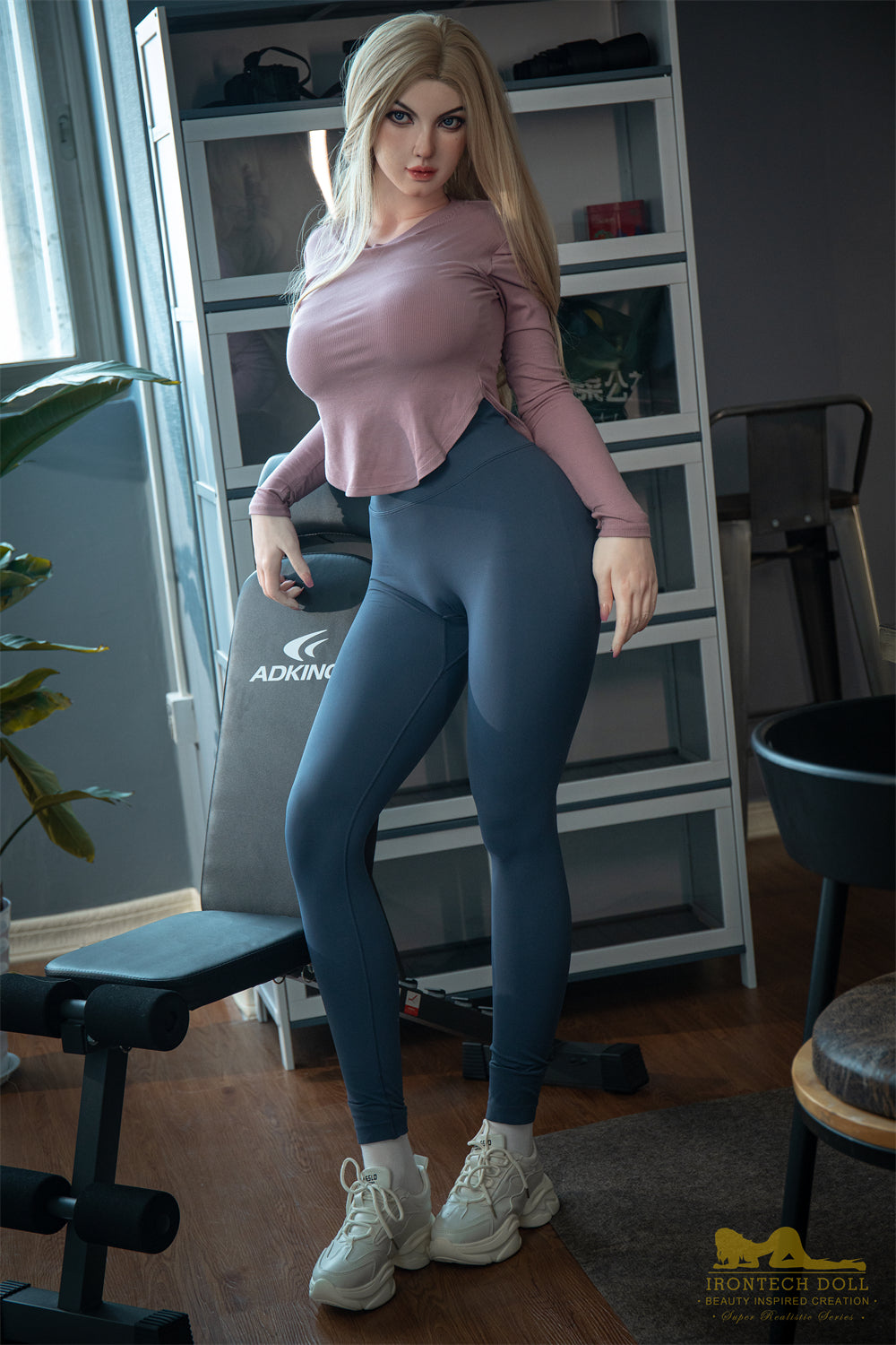 Irontech 165cm Silicone - USA sex doll, premium sex doll - Cherry - High-Quality Image of Irontech 165cm Silicone