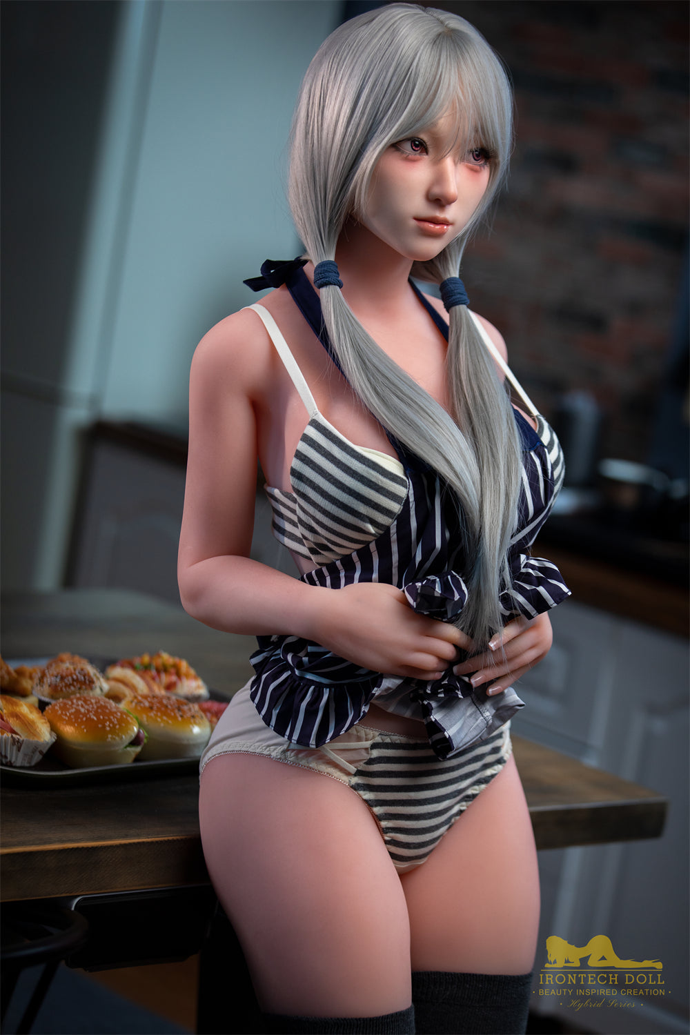 Irontech 154cm Hybrid - lifelike love doll, Europe love dolls - Miyuki - High-Quality Image of Irontech 154cm Hybrid