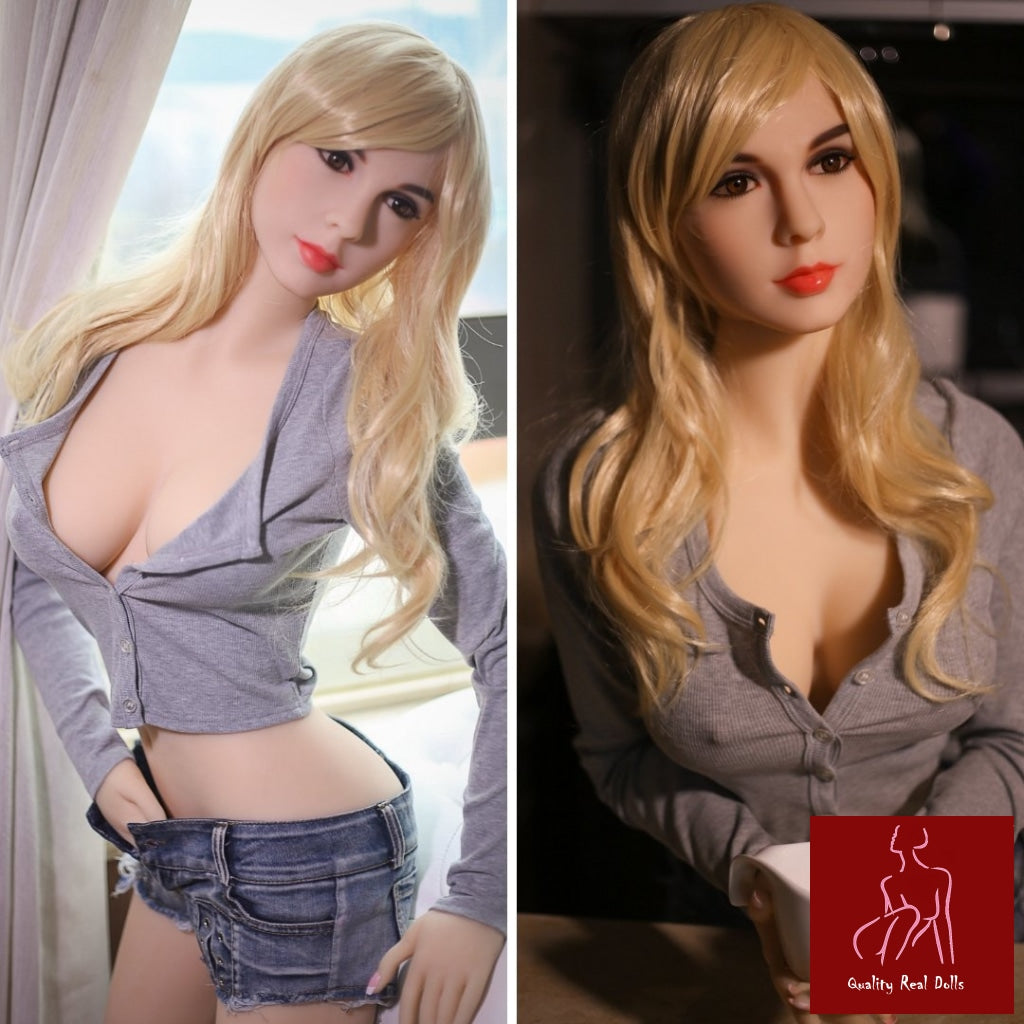 Elle- Cute Blond TPE Sex Doll by Anmodolls