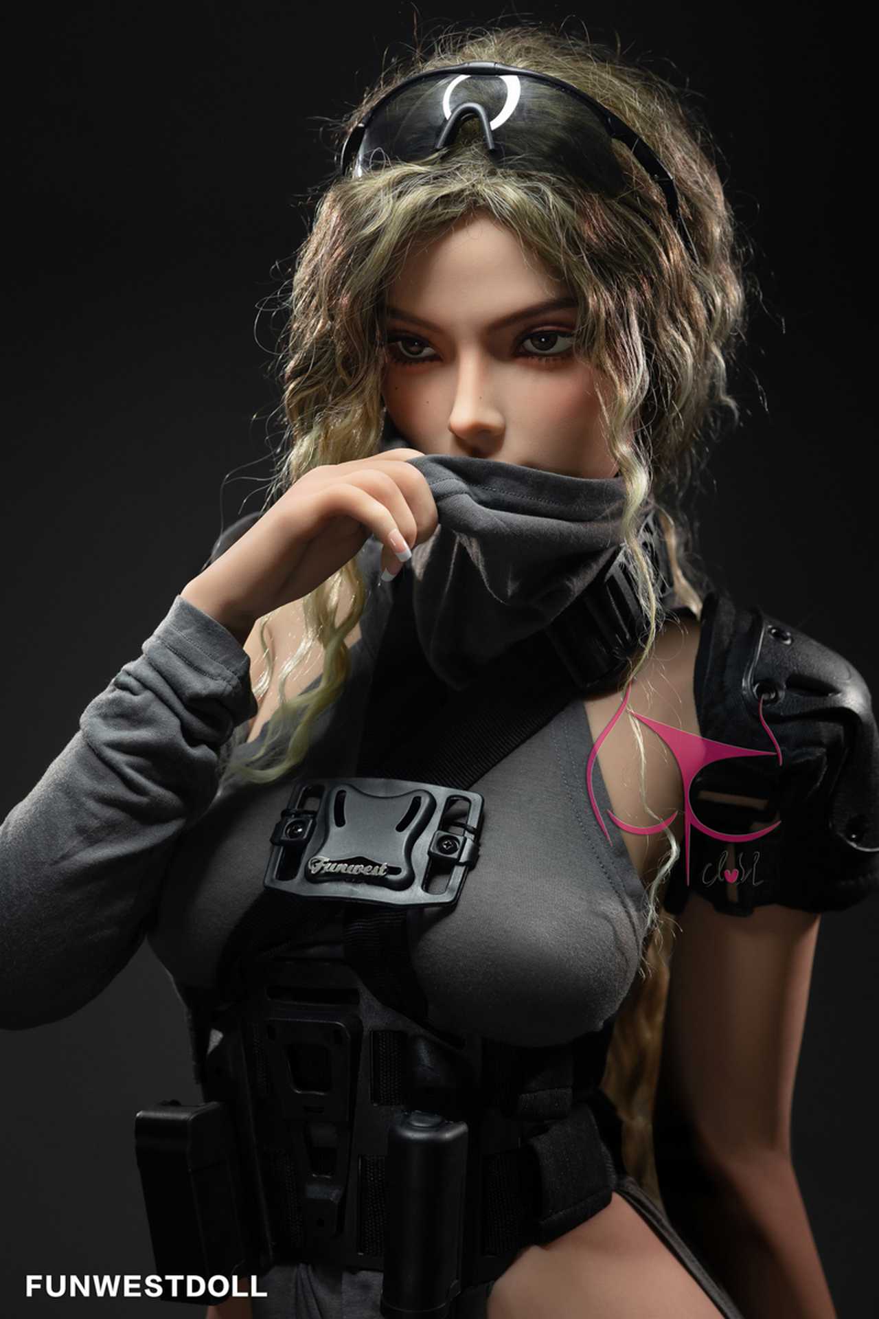 Funwest Sex Doll Zuri: 155cm Sexy Teen SWAT Team Girl with F-Cup Breasts Anmodolls Funwest