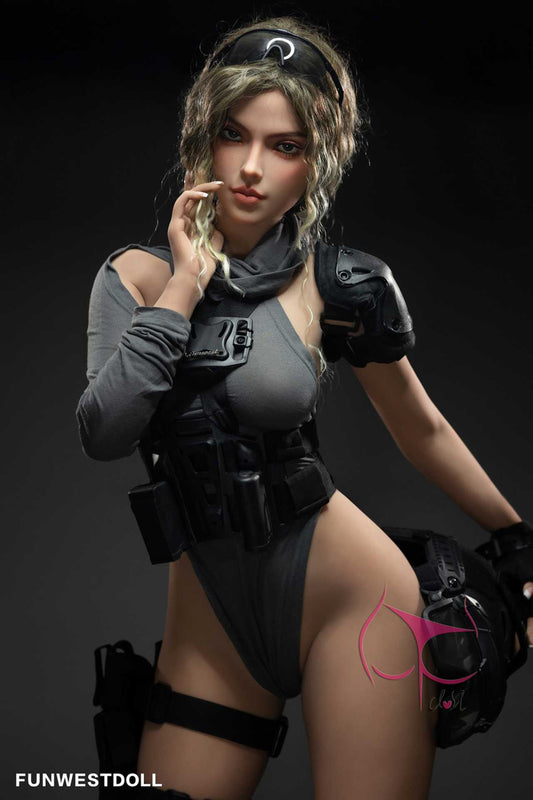 Funwest Sex Doll Zuri: 155cm Sexy Teen SWAT Team Girl with F-Cup Breasts