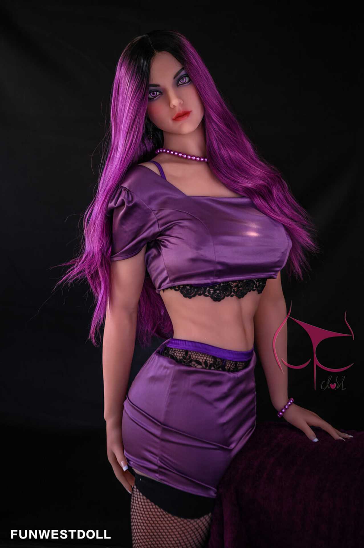 Jeanette: The Ultimate Funwest Sex Doll, a Hot and Naughty Purple-haired Beauty Anmodolls Funwest