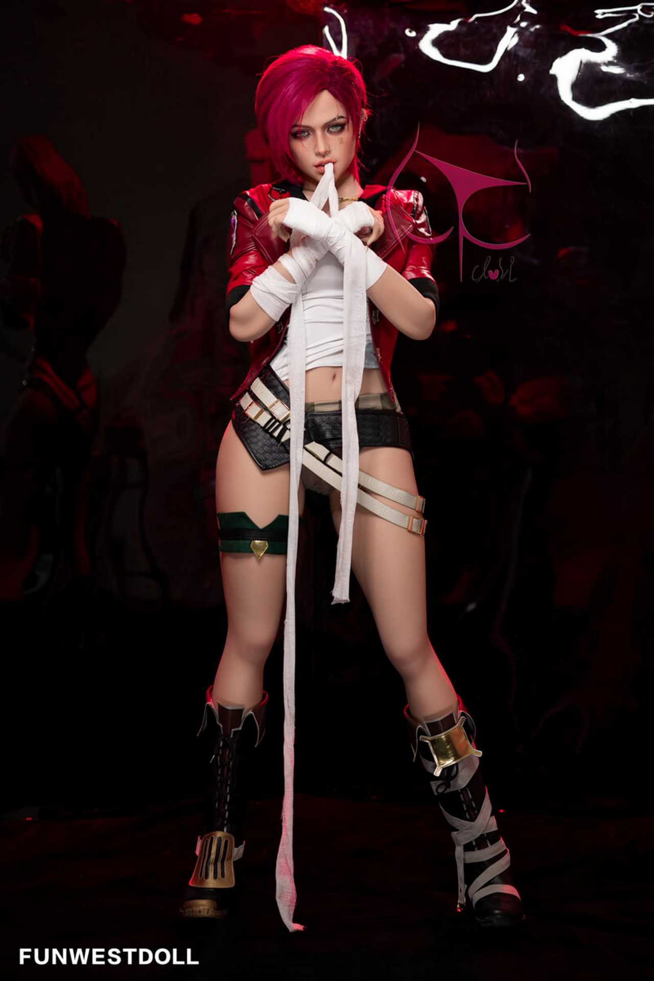 Funwest Thalia: 157cm TPE Doll with C-Cup Breasts & Boxing Hands Anmodolls Funwest