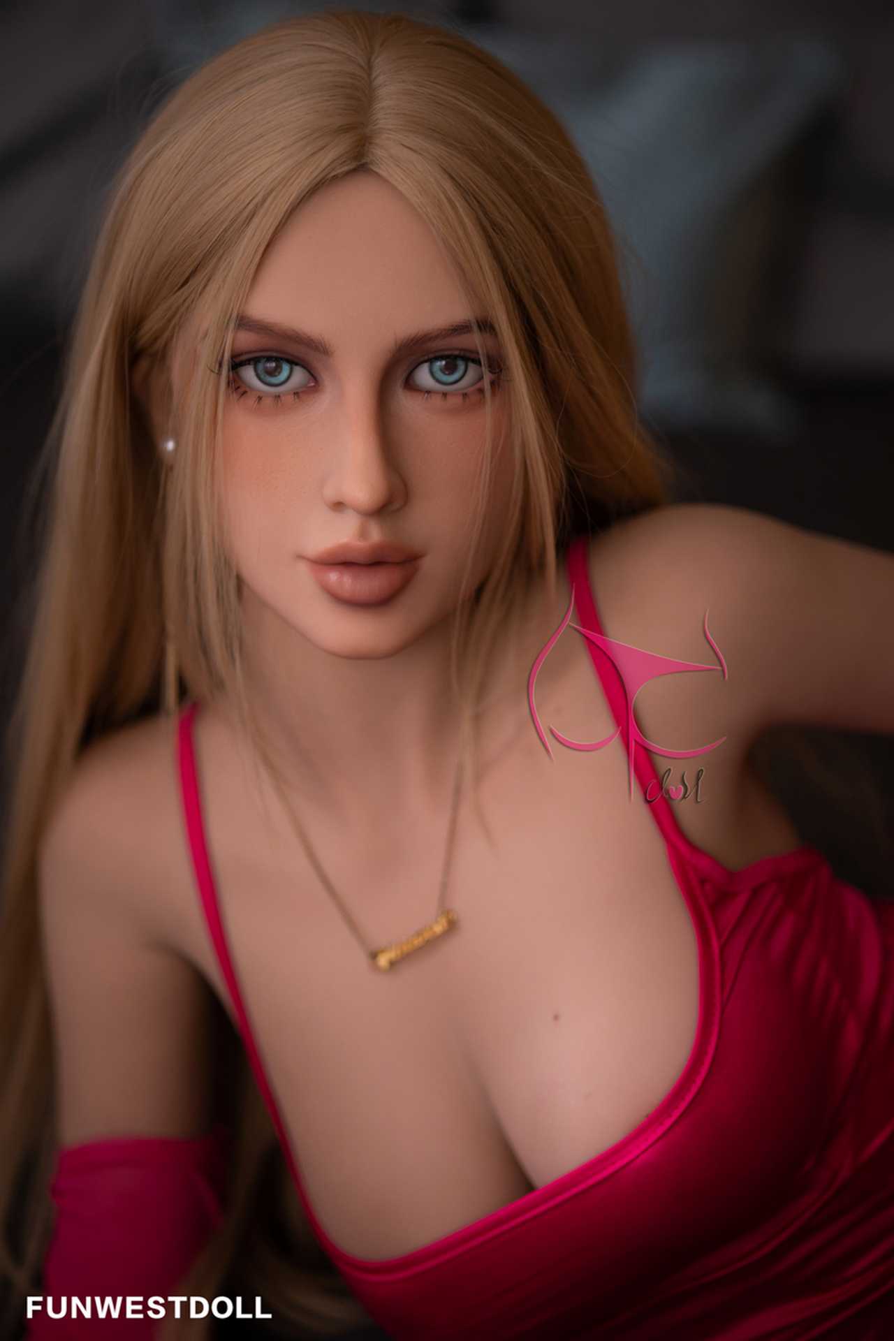 Funwest Sutton: 165cm TPE Doll in Red Night Dress Anmodolls Funwest