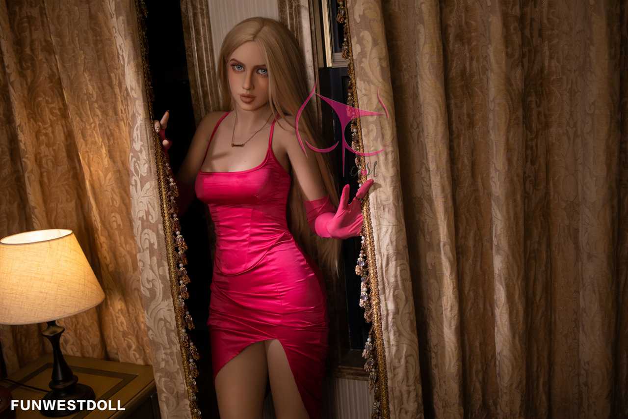 Funwest Sutton: 165cm TPE Doll in Red Night Dress Anmodolls Funwest