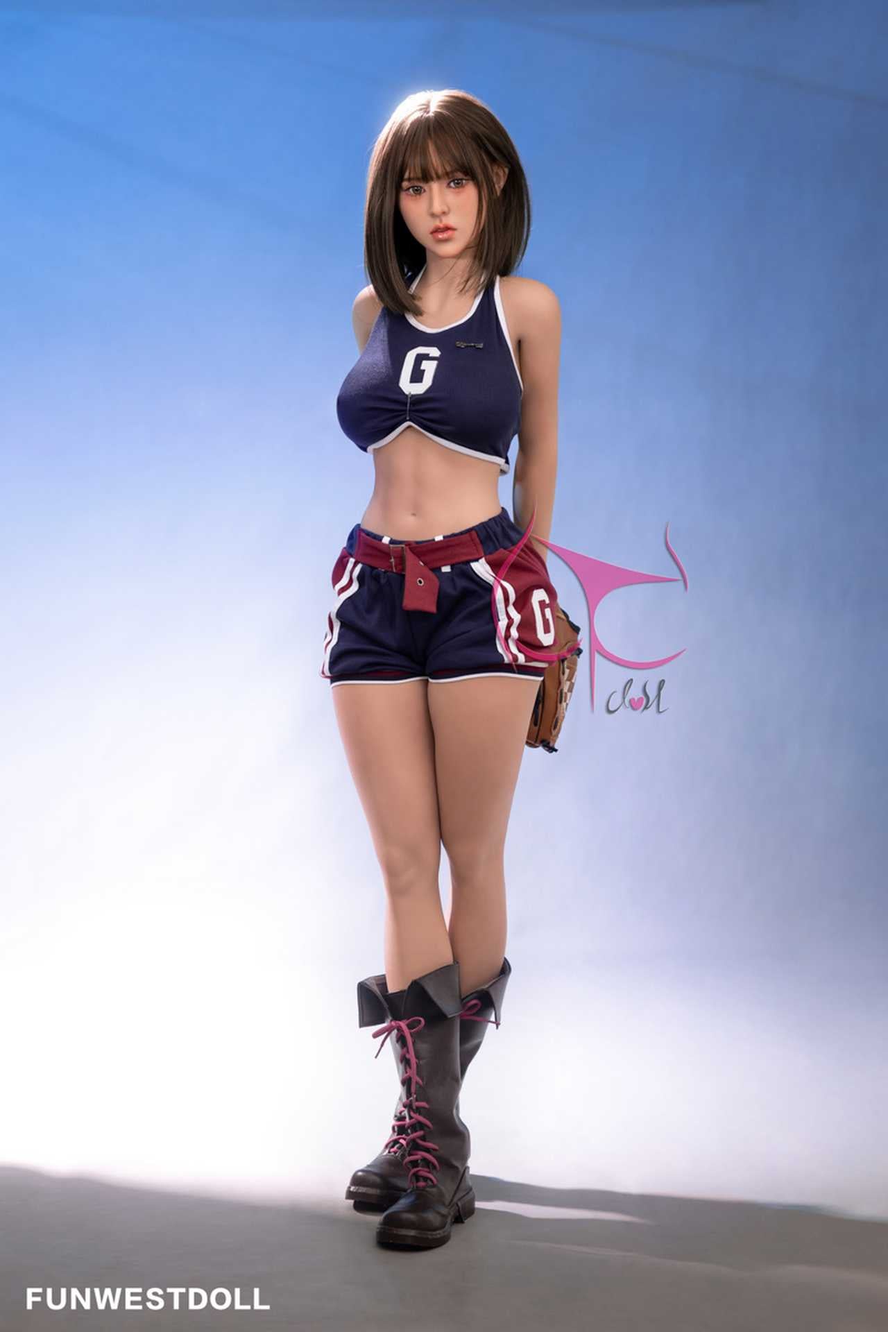 Funwest Ariya: Asian Sex Doll with F-Cup Breasts in Hot Training Outfit Anmodolls Funwest