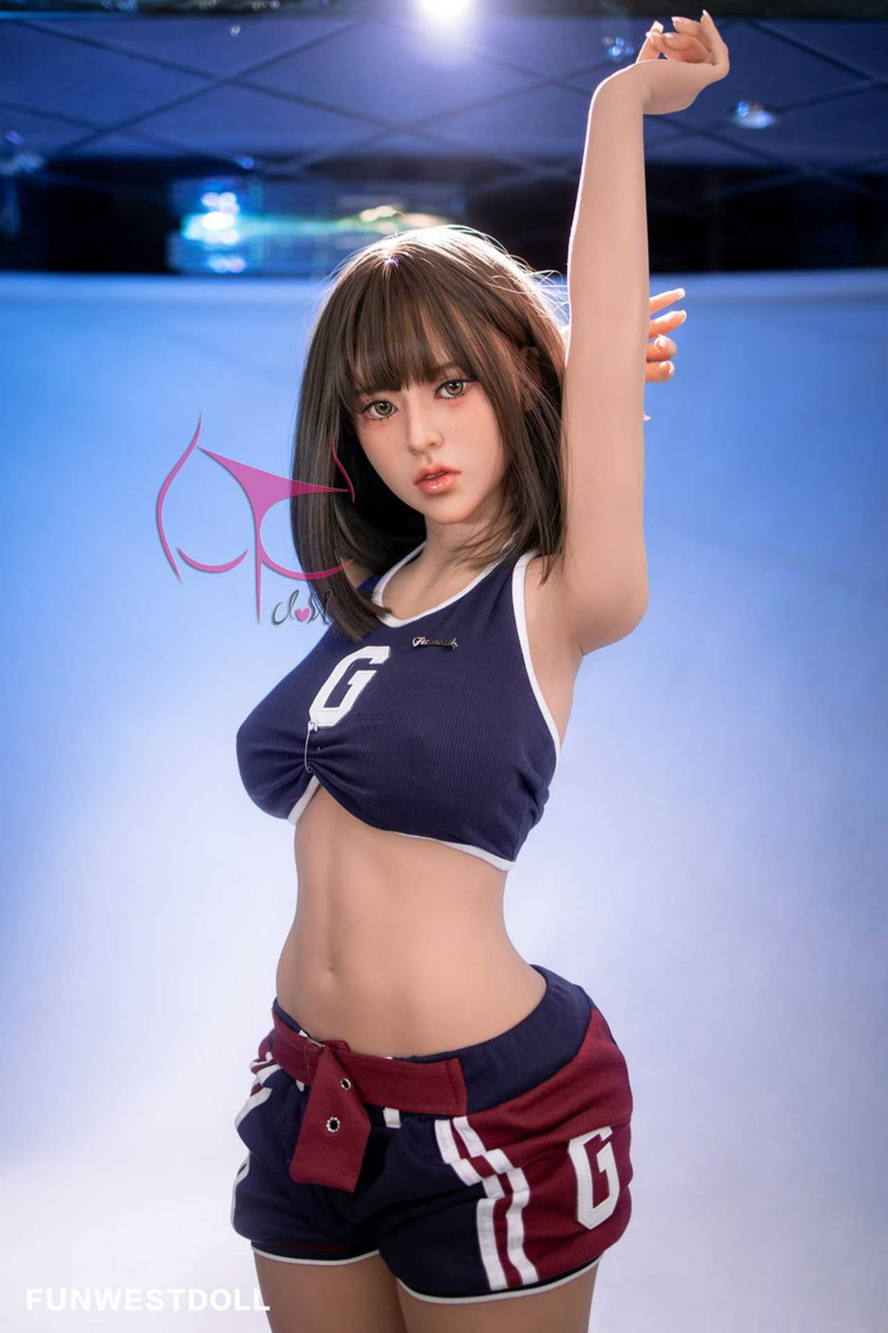 Funwest Ariya: Asian Sex Doll with F-Cup Breasts in Hot Training Outfit Anmodolls Funwest