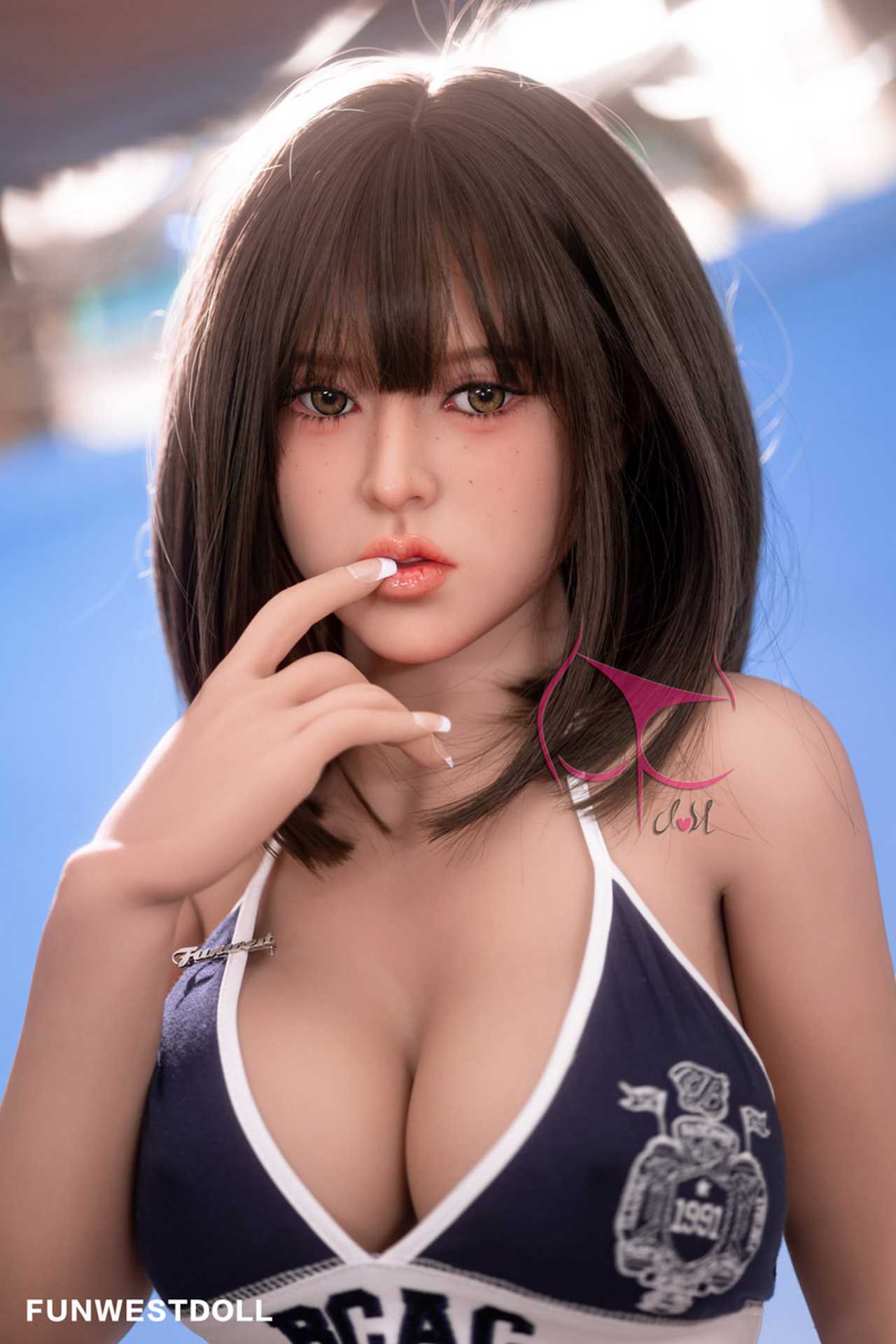 Funwest Ariya: Asian Sex Doll with F-Cup Breasts in Hot Training Outfit Anmodolls Funwest