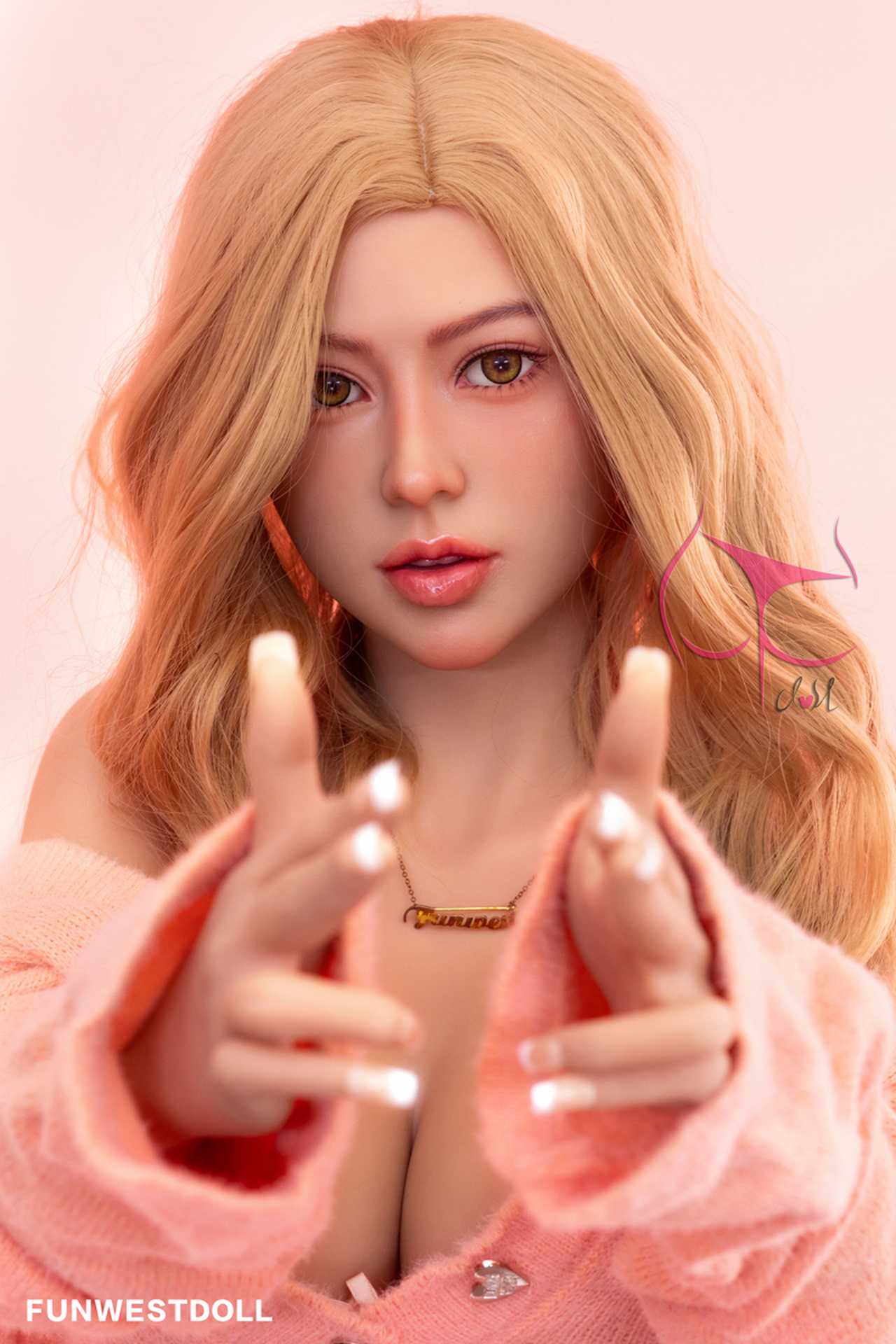 Funwest Malinda: 155cm Blonde Asian F-cup Beauty Sex Doll Anmodolls Funwest