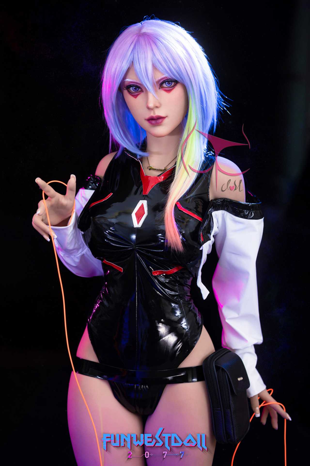 Concetta : Asian Sex Doll with F-Cup Breasts in Hot Training Outfit Anmodolls Funwest