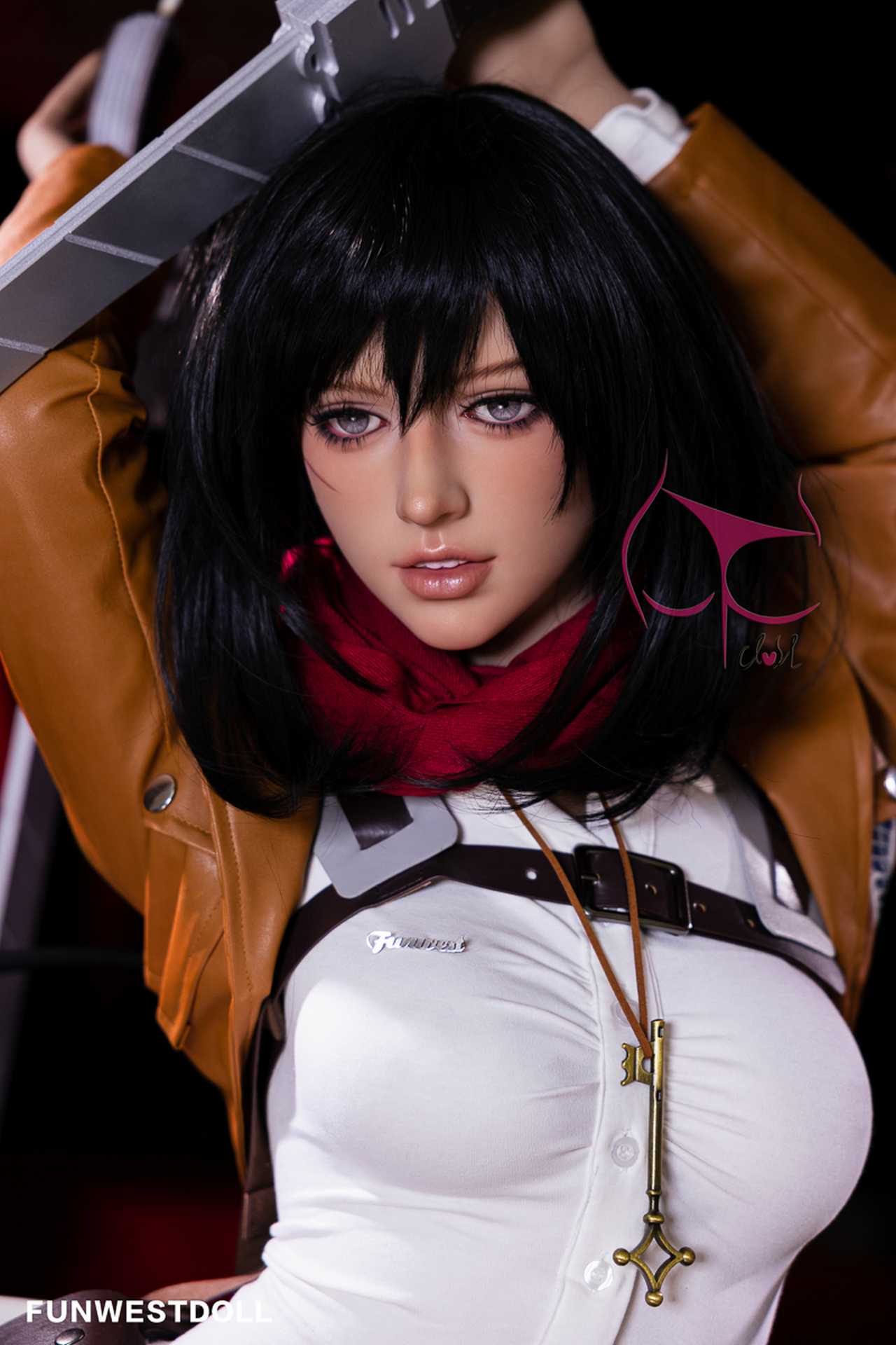 Funwest Emerald: An Anime Fighter Doll with A-Cup Features Anmodolls Funwest