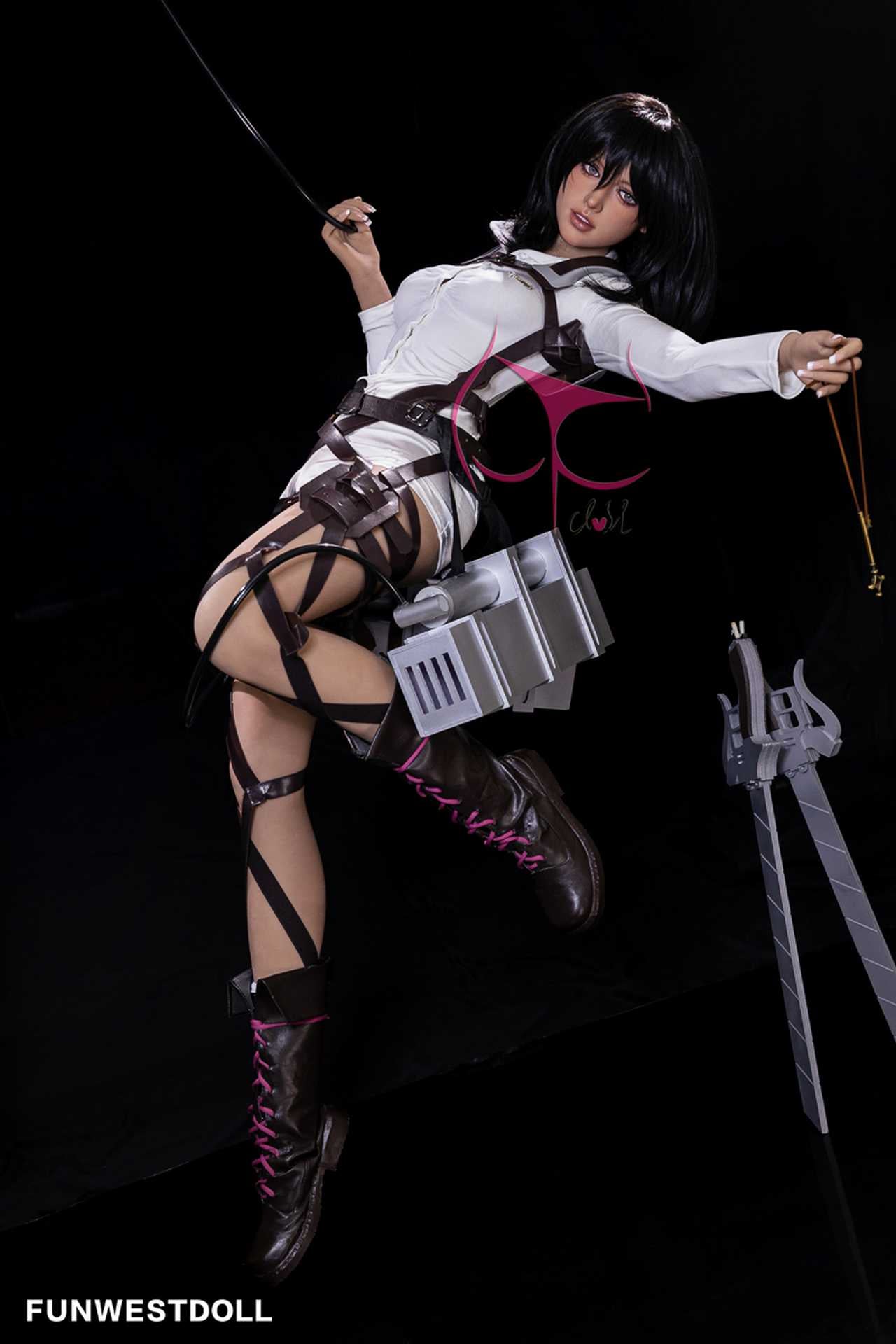 Funwest Emerald: An Anime Fighter Doll with A-Cup Features Anmodolls Funwest