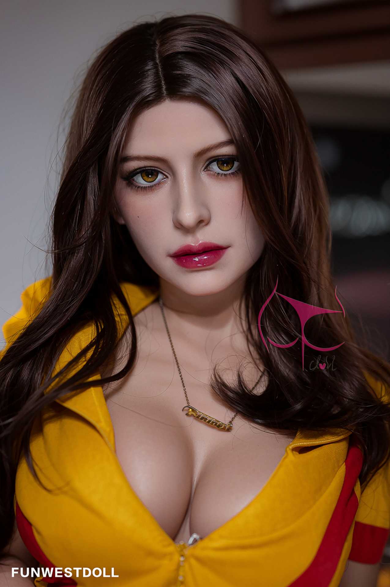 Funwest Sex Doll Rylie: 155cm of Sensual Adventure with a Busty Brunette Chef Anmodolls Funwest