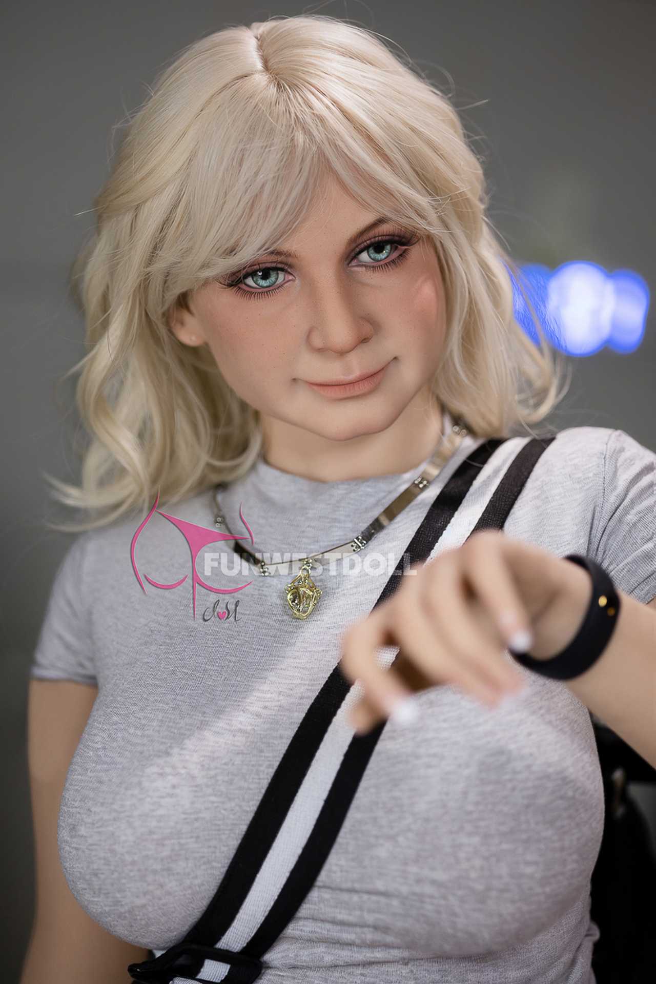 Funwest's Dolores: Exquisite 140cm Mature MILF Doll with G-Cup Assets Anmodolls Funwest