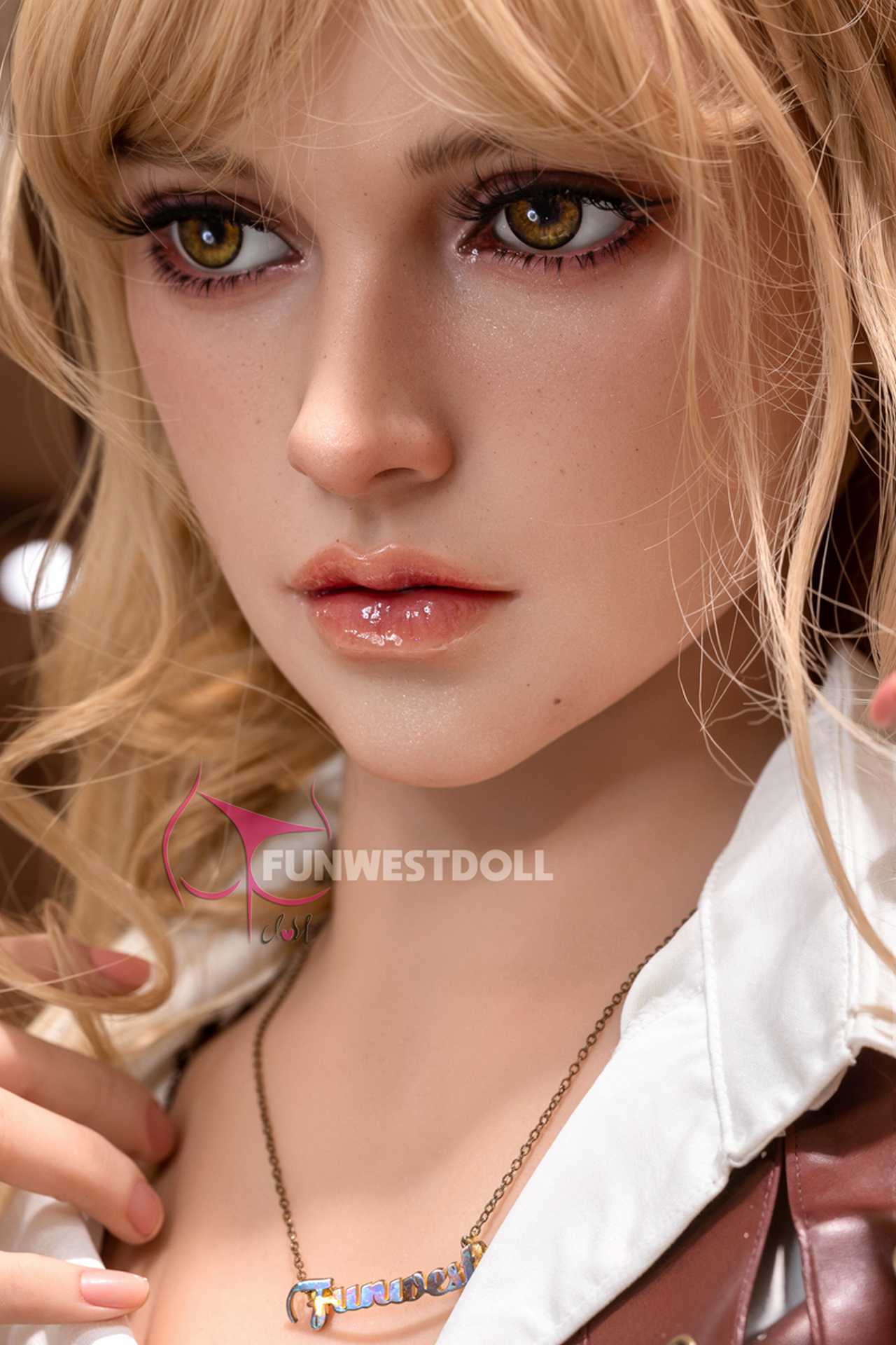 Funwest Duchess: 157cm Sexy Blonde Doll in Seductive Ancient Dress Anmodolls Funwest