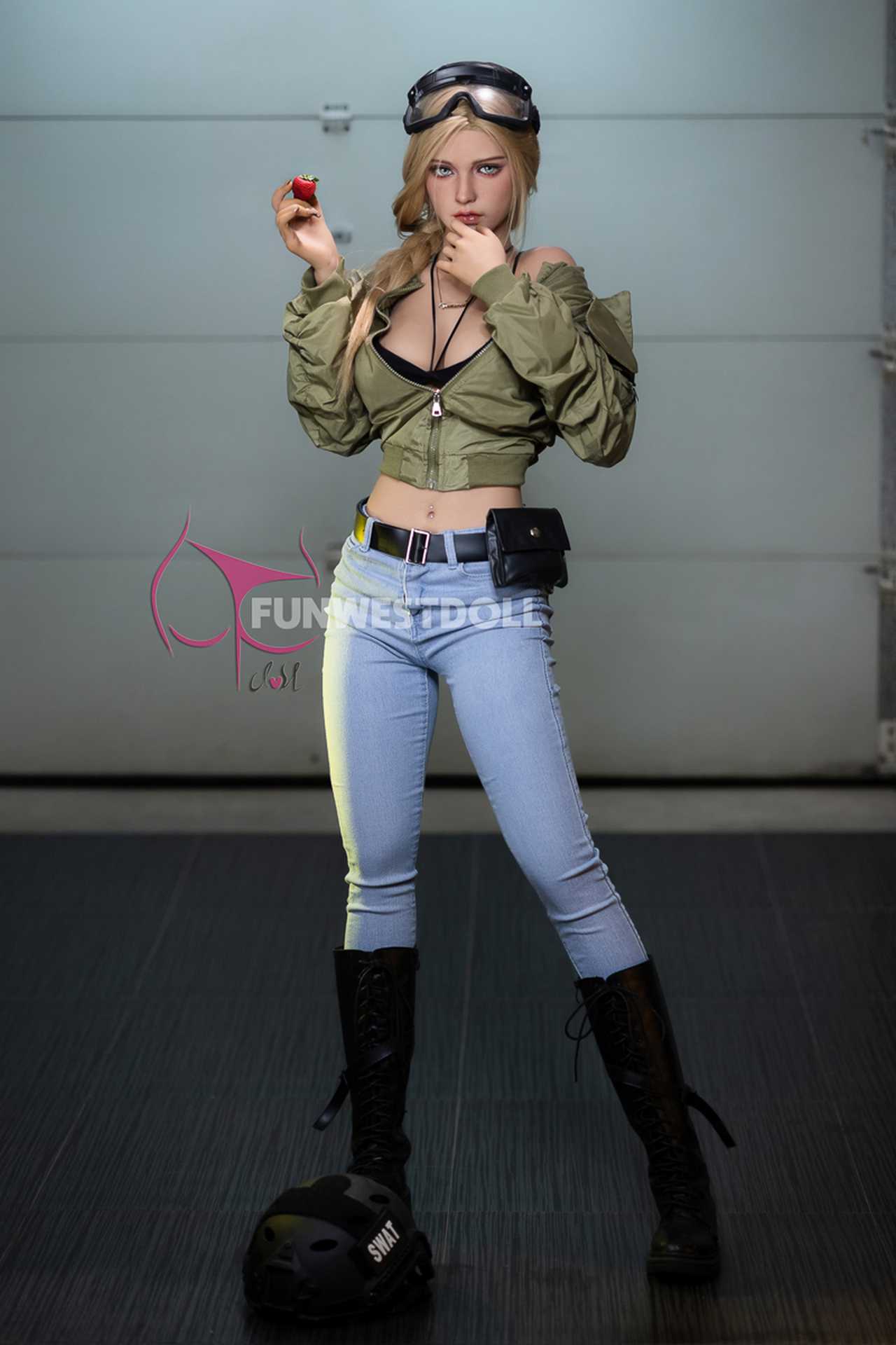 Funwest Carlene: Blonde Teen Doll with F-Cup Breasts and Alluring Orifices Anmodolls Funwest