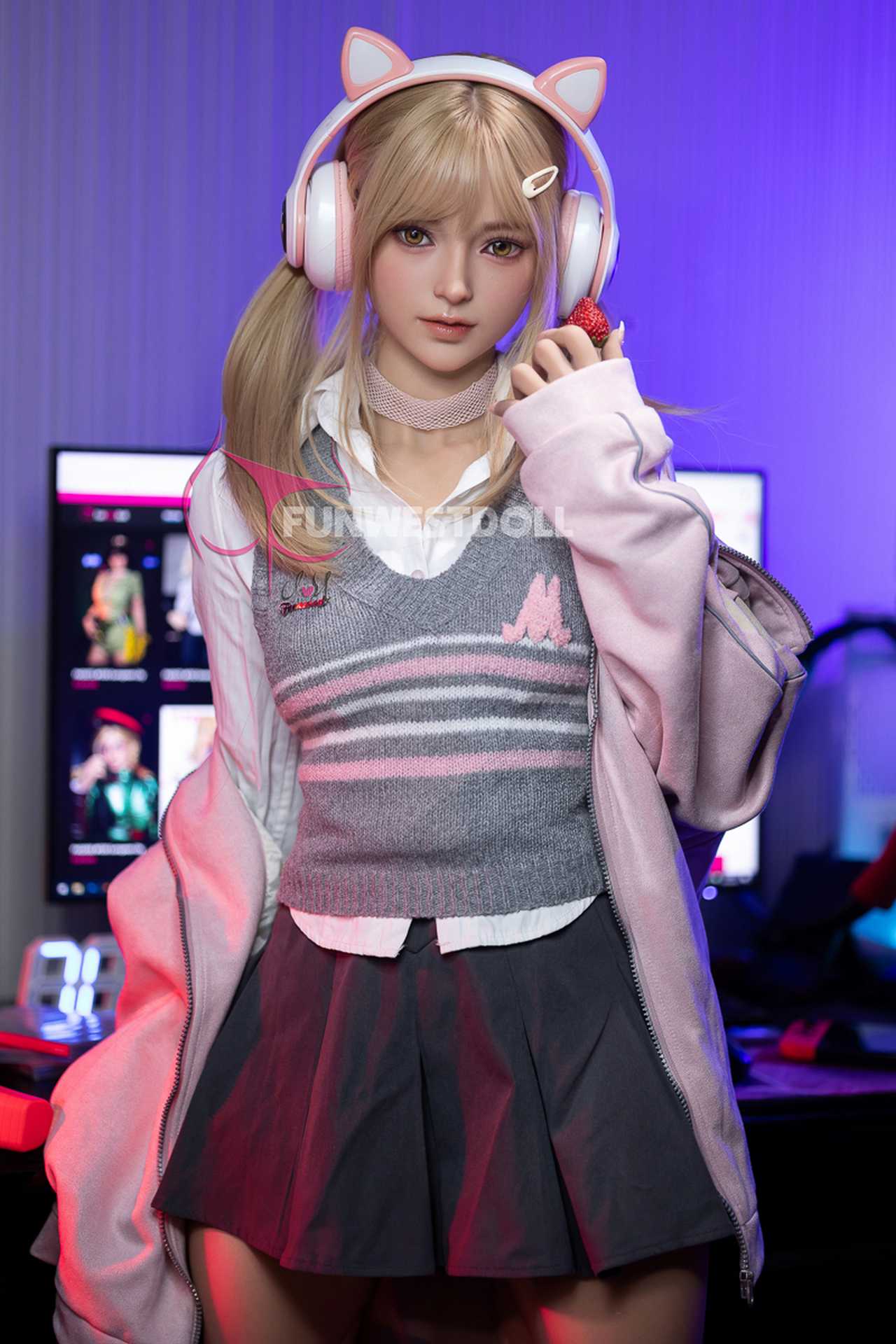Funwest Evgeniya: 159cm TPE Doll with A-Cup Breasts and Gaming Enthusiasm Anmodolls Funwest