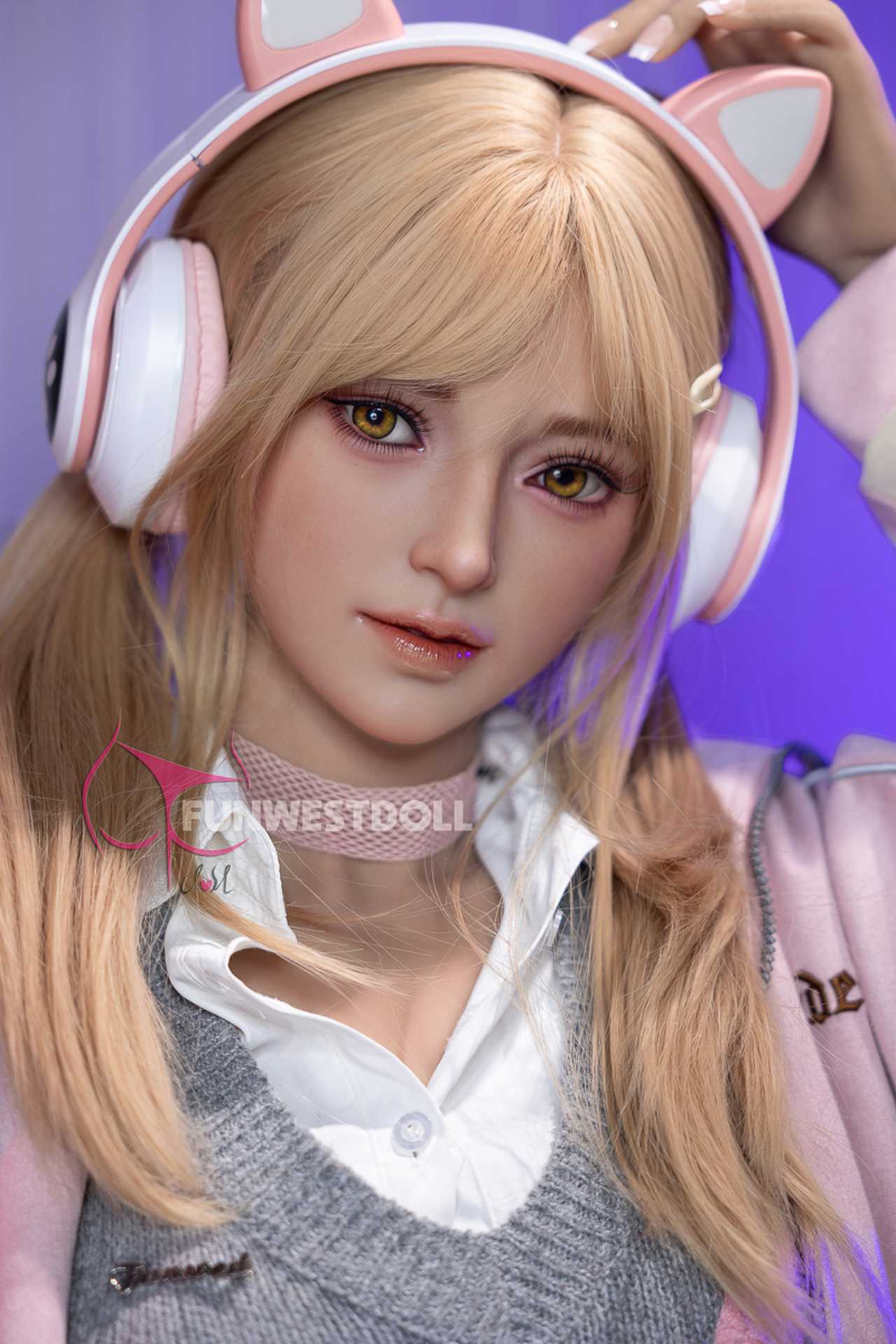 Funwest Evgeniya: 159cm TPE Doll with A-Cup Breasts and Gaming Enthusiasm Anmodolls Funwest