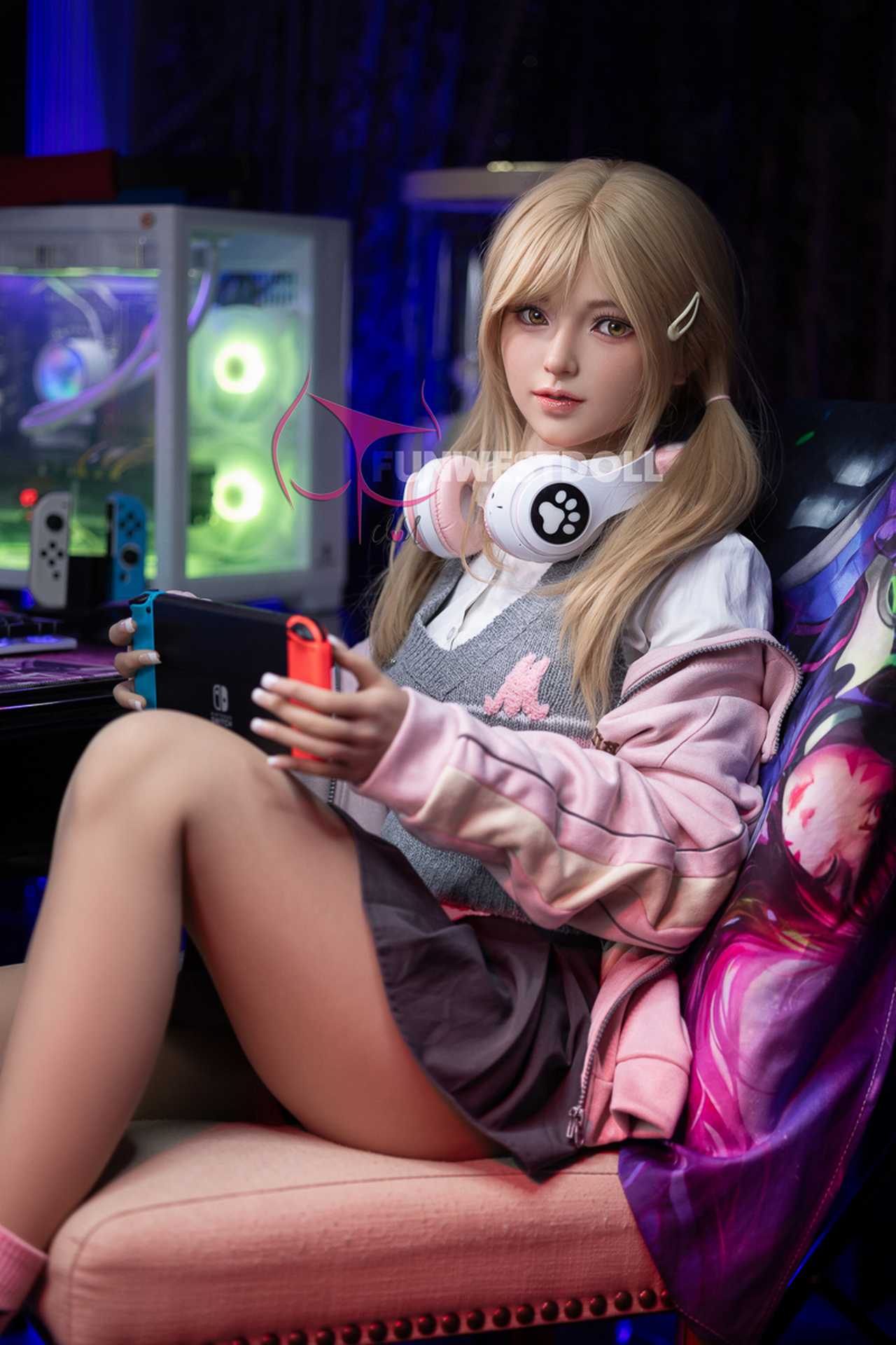 Funwest Evgeniya: 159cm TPE Doll with A-Cup Breasts and Gaming Enthusiasm Anmodolls Funwest