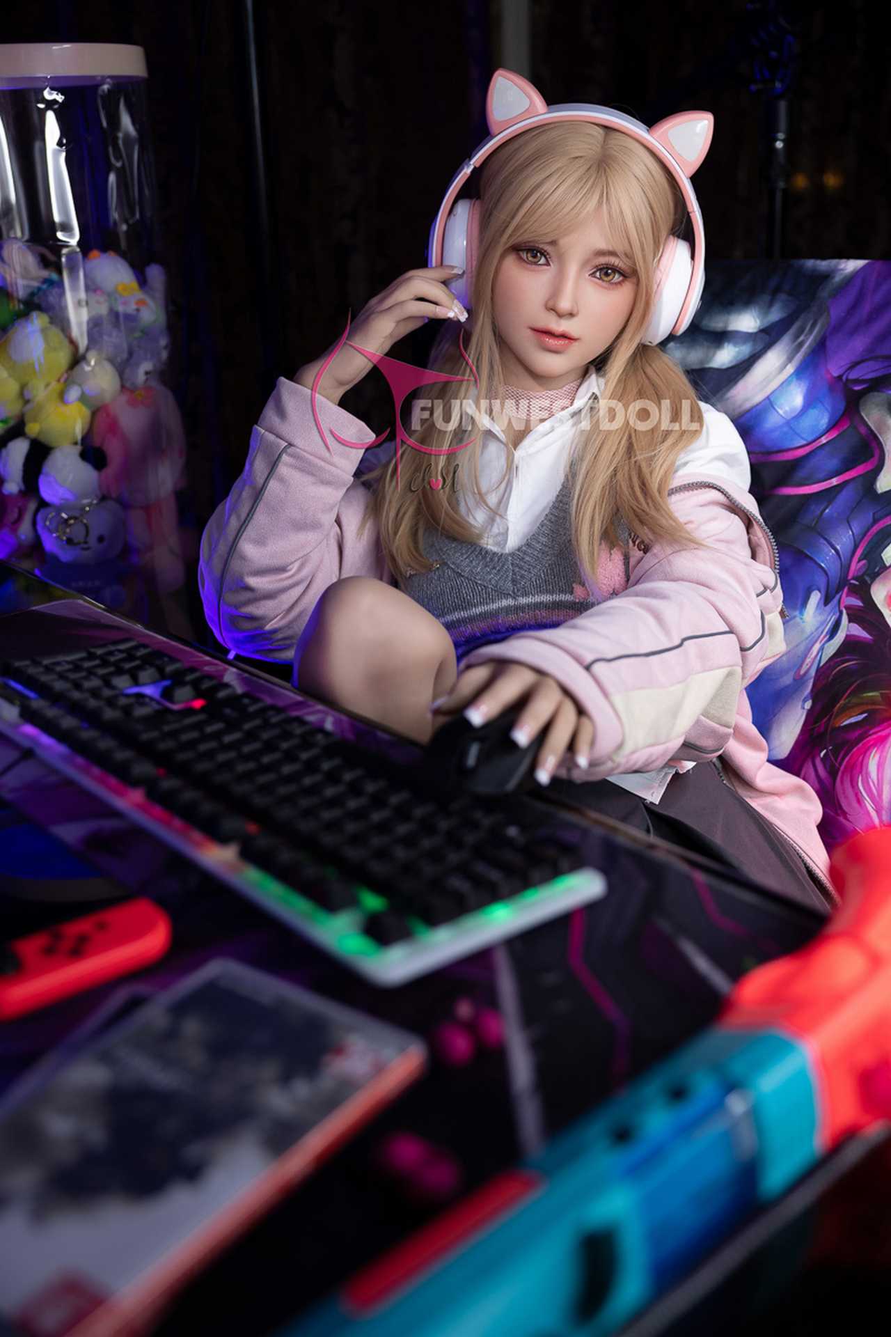 Funwest Evgeniya: 159cm TPE Doll with A-Cup Breasts and Gaming Enthusiasm Anmodolls Funwest
