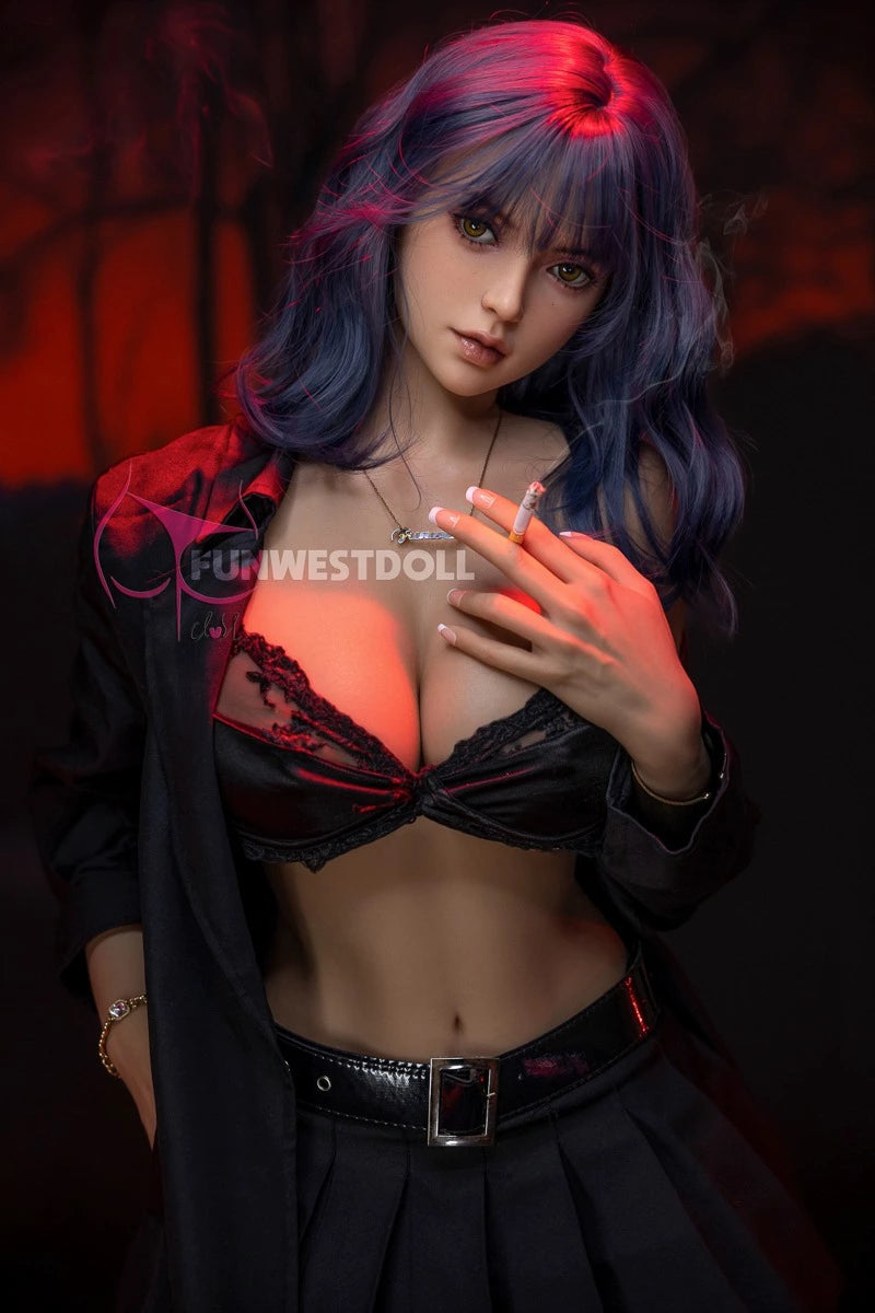Funwest Lily: 157cm TPE Doll with G-Cup Breasts Cigarette Pleasures (USA Stock) Anmodolls Funwest