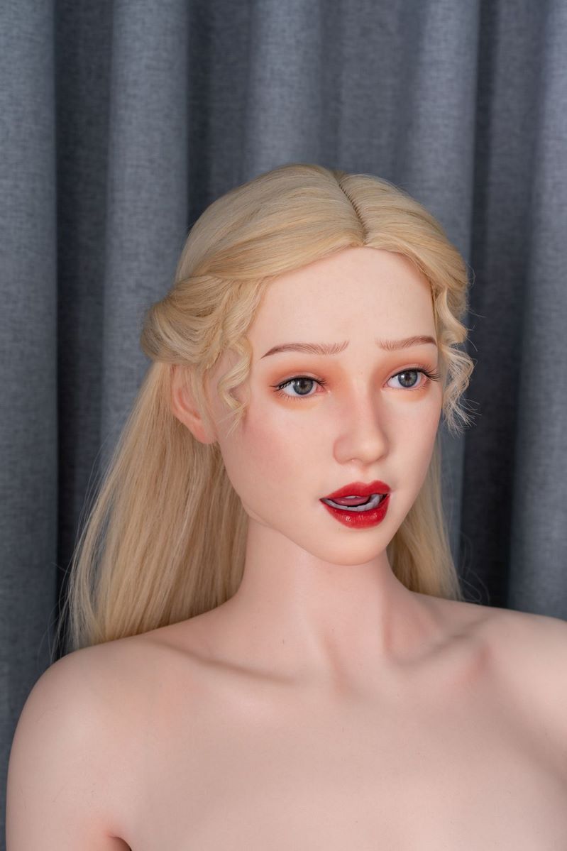 Oriana Zelex Real Feel: 175cm Blonde Silicone Sex Doll E-Cup - Head GE16_2 ROS Anmodolls Zelex dolls - SILICONE