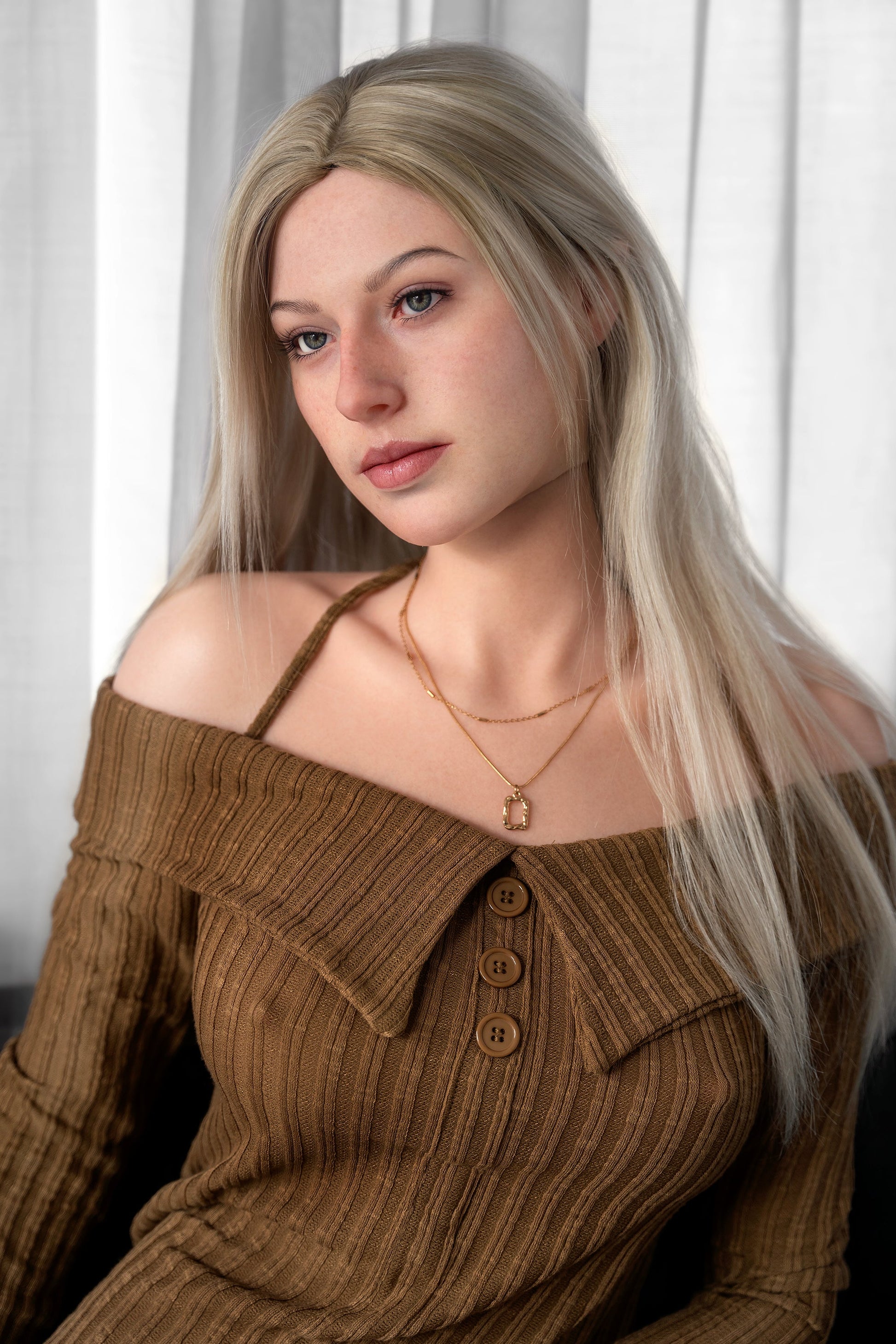 Image of zelex-175cm-e-cup-jessica, a high-quality and realistic sex doll by Anmodolls Zelex