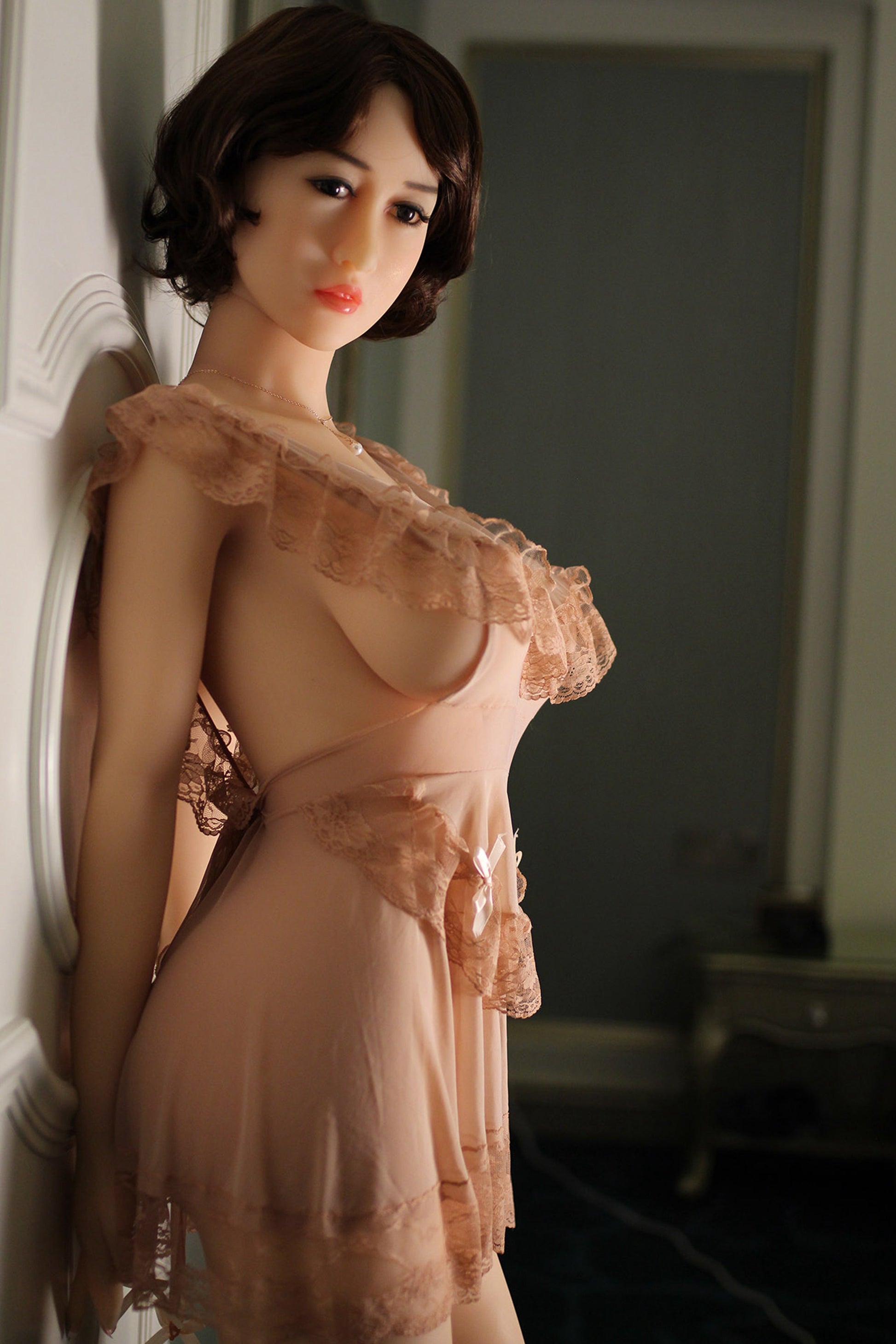 Genevieve: 161cm G Cup JS Sex Doll, the Epitome of a Hot Brunette Japanese Wife Anmodolls