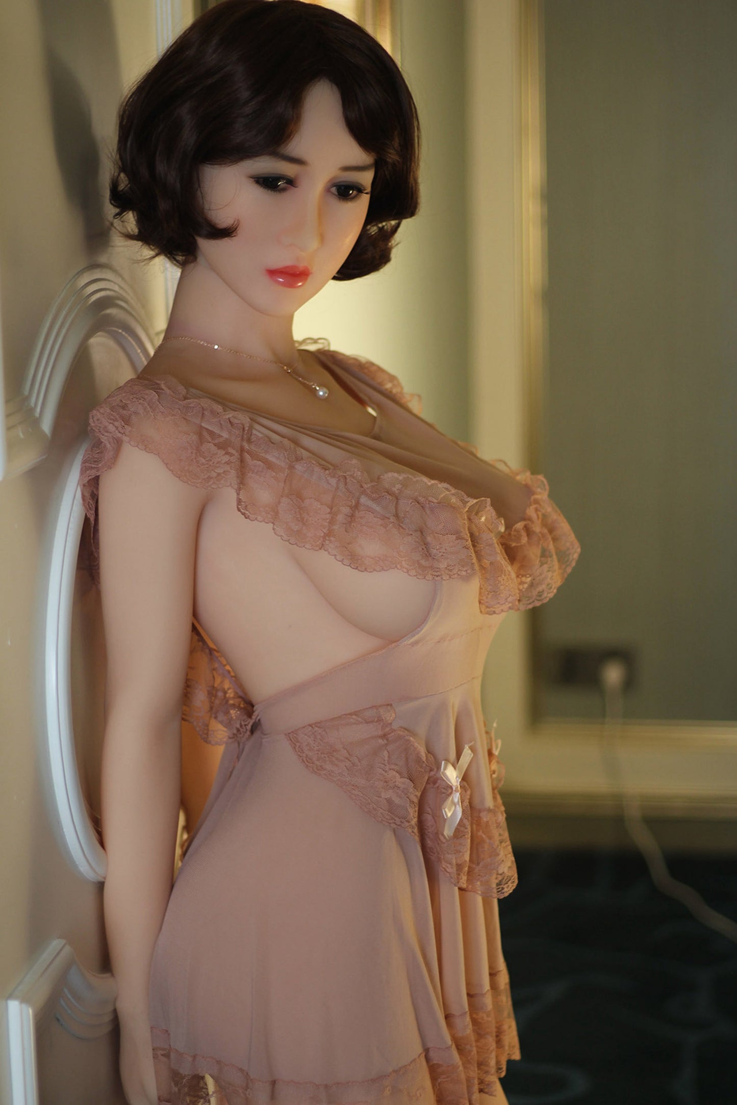 Genevieve: 161cm G Cup JS Sex Doll, the Epitome of a Hot Brunette Japanese Wife Anmodolls