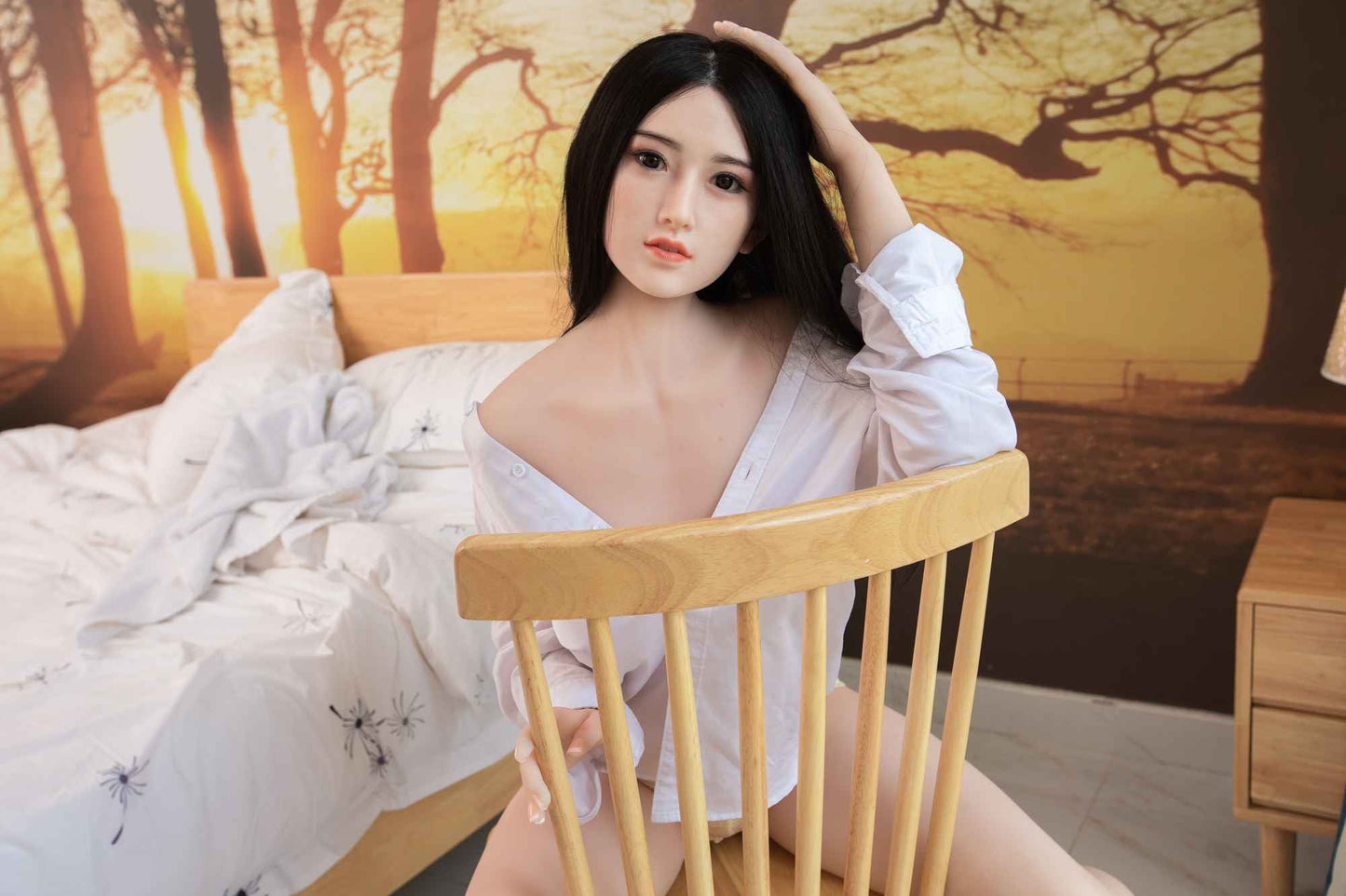 Maariyah: Ultimate Asian Starpery Sex Doll with Hot Brunette Teen Face and Small Butt Anmodolls Starpery