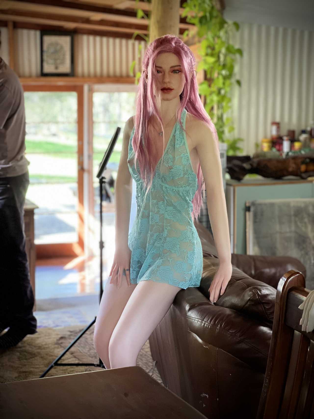 Maud: Sensual Pink-Haired Teen - A Cup Breasts Anmodolls Starpery