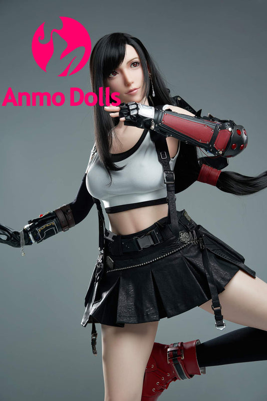 Gamelady Tifa Sex Doll: 168cm Full Silicon, Hot Figure from Final Fantasy VII Anmodolls GameLady