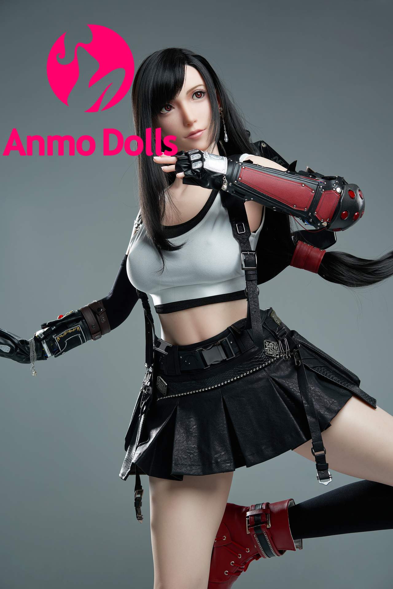 Gamelady Tifa Sex Doll: 168cm Full Silicon, Hot Figure from Final Fantasy VII Anmodolls GameLady