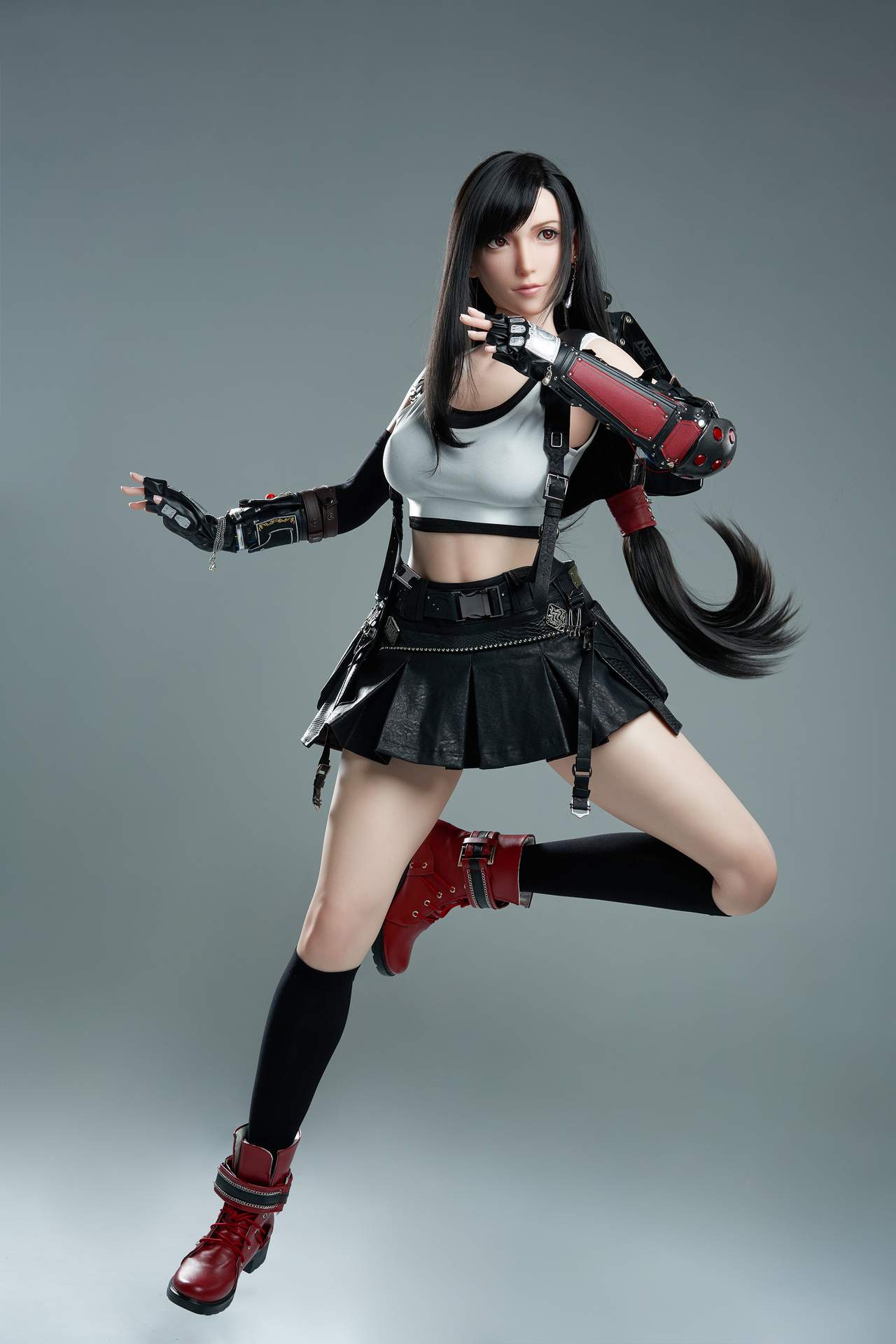 Gamelady Tifa Sex Doll: 168cm Full Silicon, Hot Figure from Final Fantasy VII Anmodolls GameLady