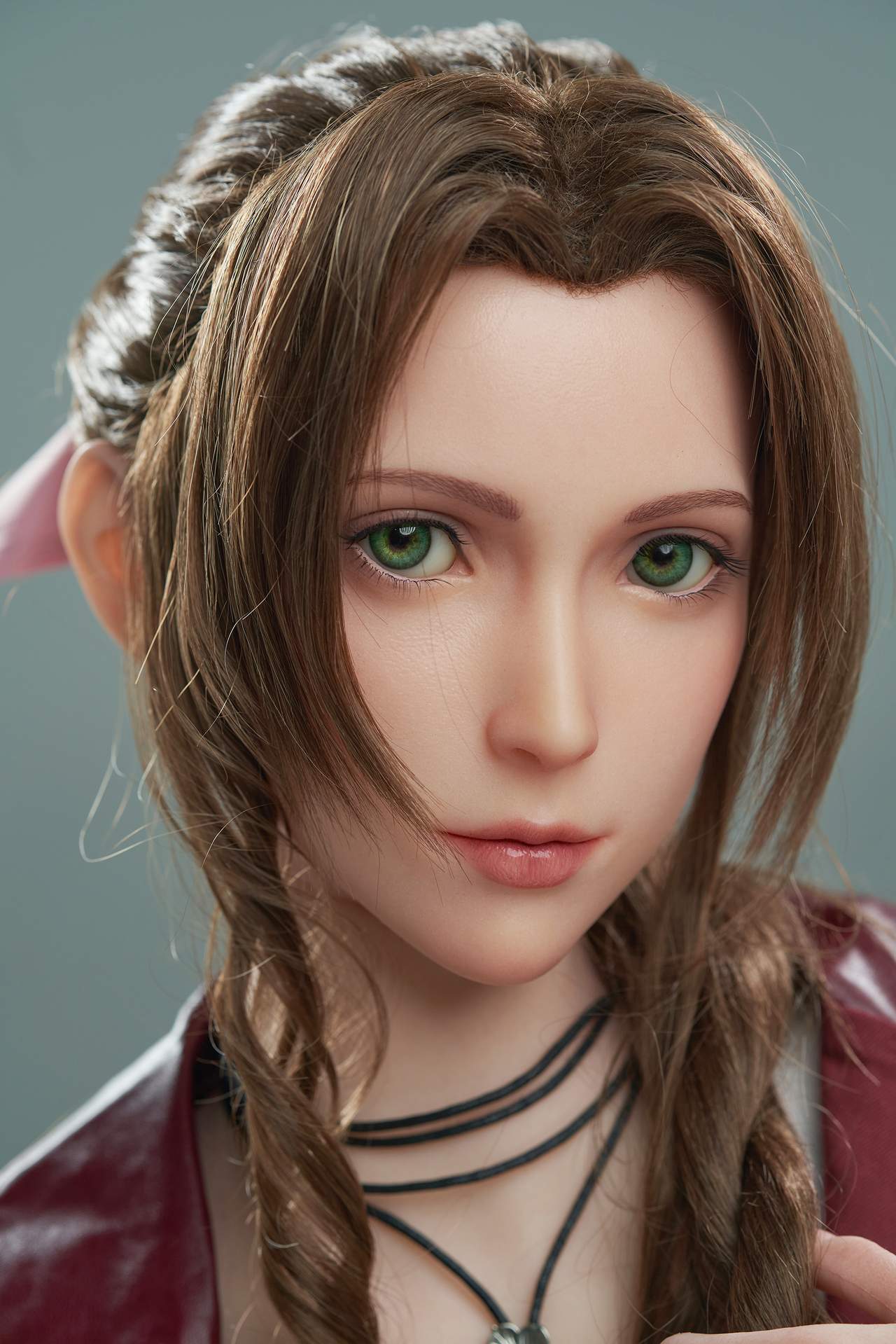 Aerith Gamelady Sex Doll: Full Silicon, 167cm, Inspired by Final Fantasy VII Anmodolls GameLady